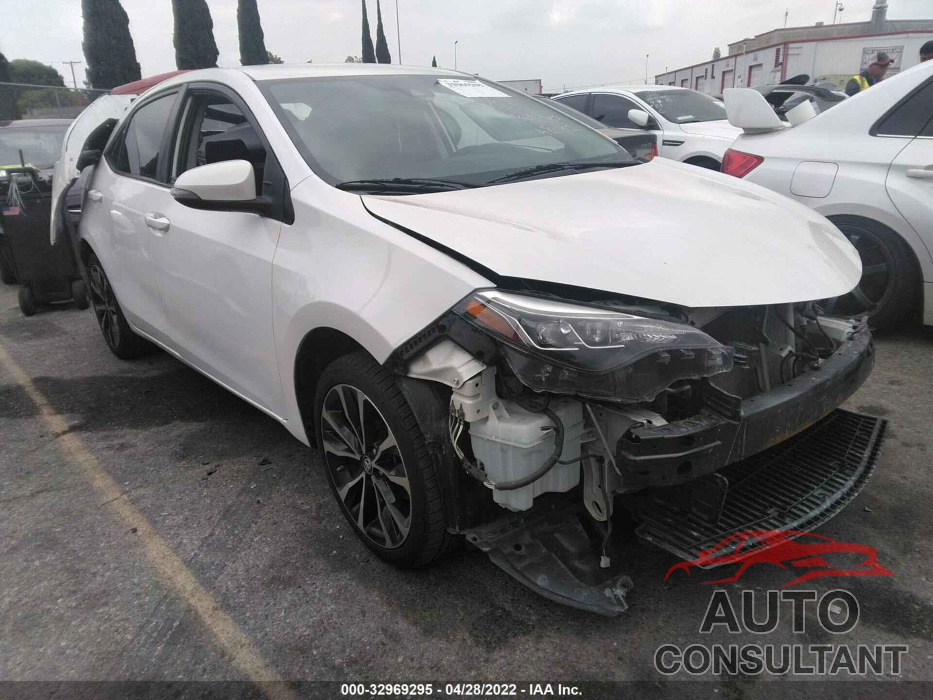 TOYOTA COROLLA 2019 - 5YFBURHE3KP892397