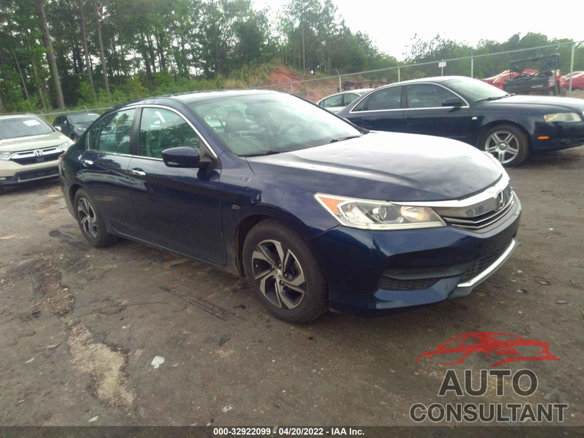 HONDA ACCORD SEDAN 2016 - 1HGCR2F3XGA057506