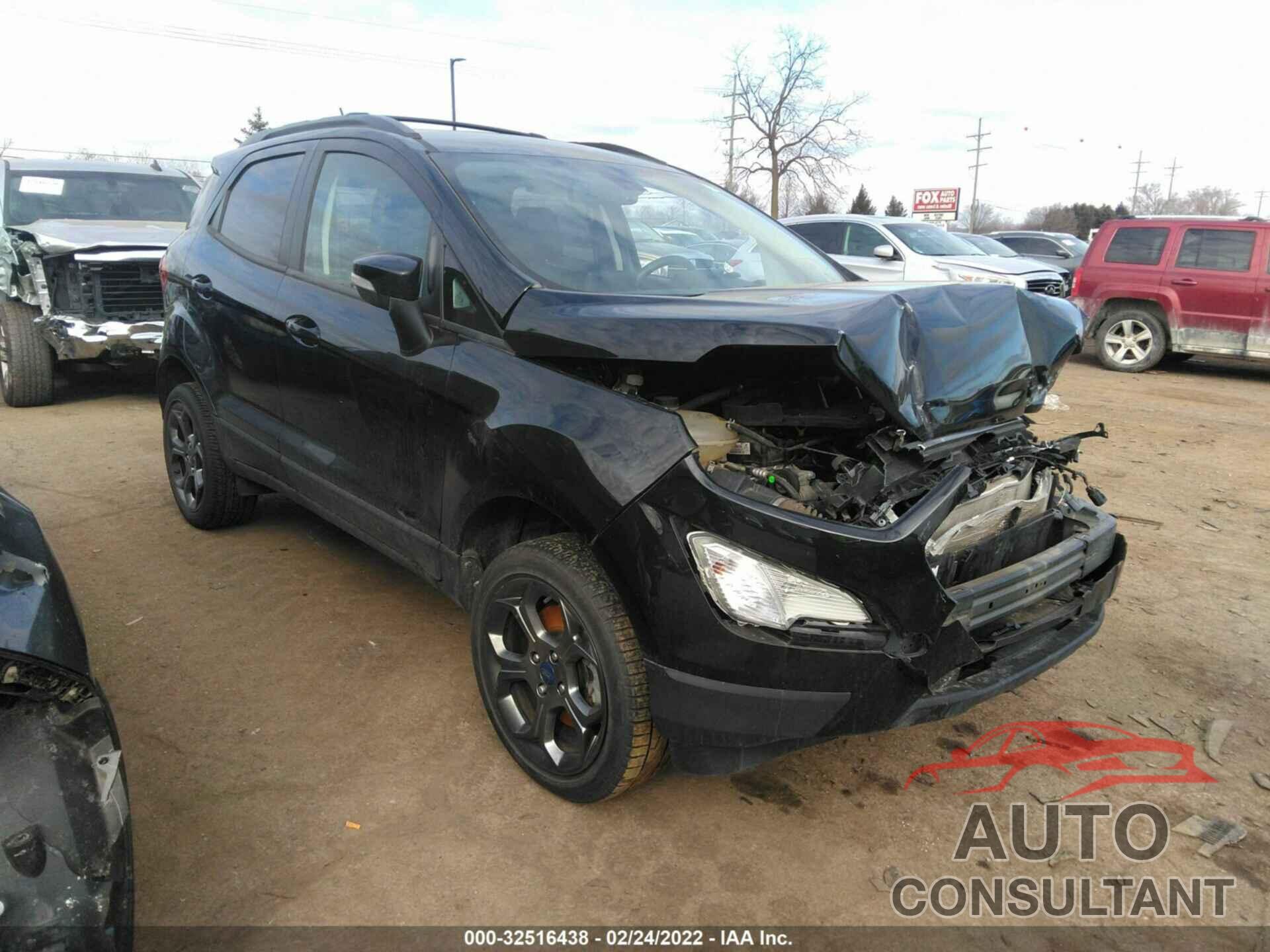 FORD ECOSPORT 2018 - MAJ6P1CL6JC215521