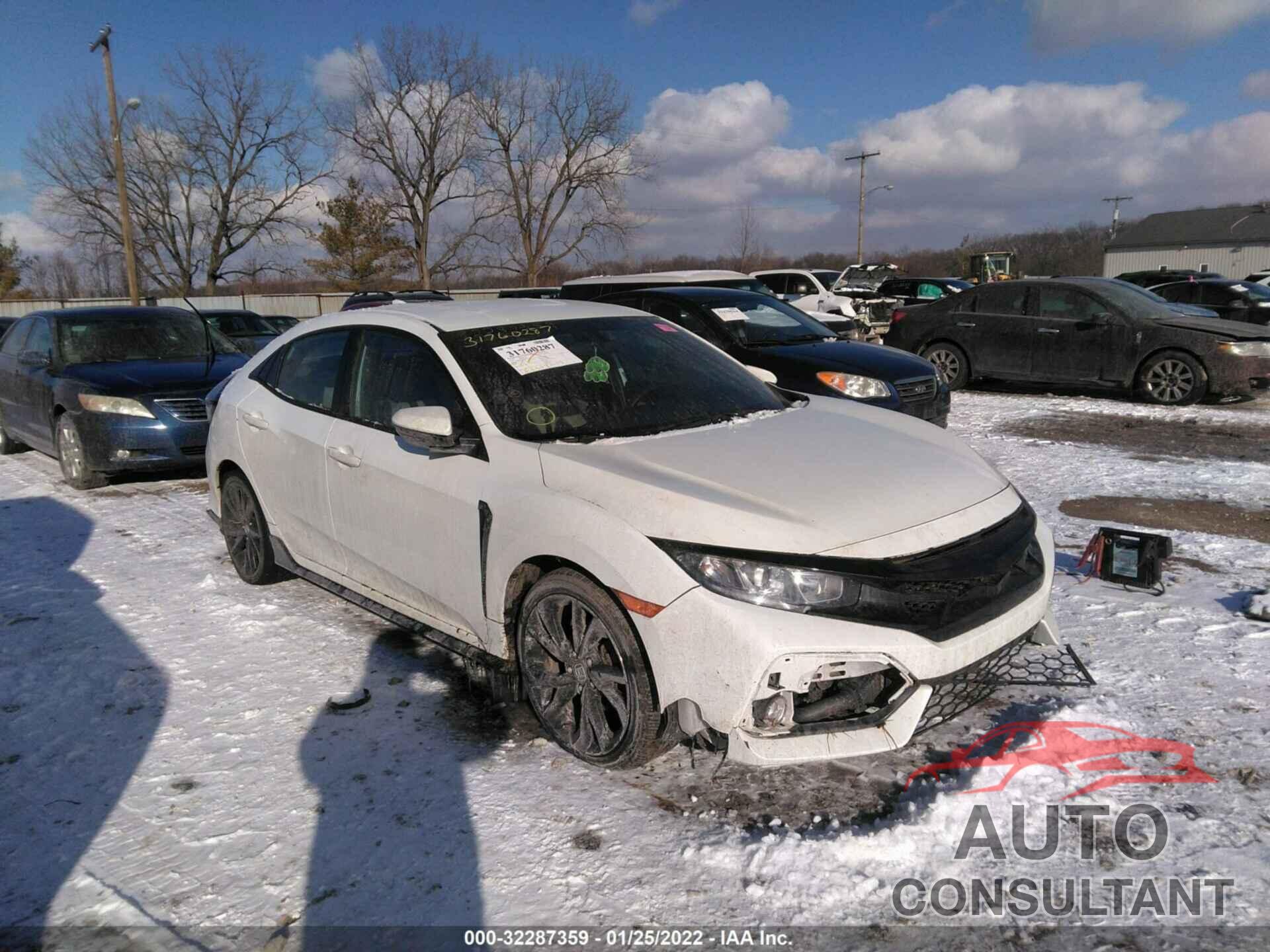HONDA CIVIC HATCHBACK 2018 - SHHFK7G49JU201046