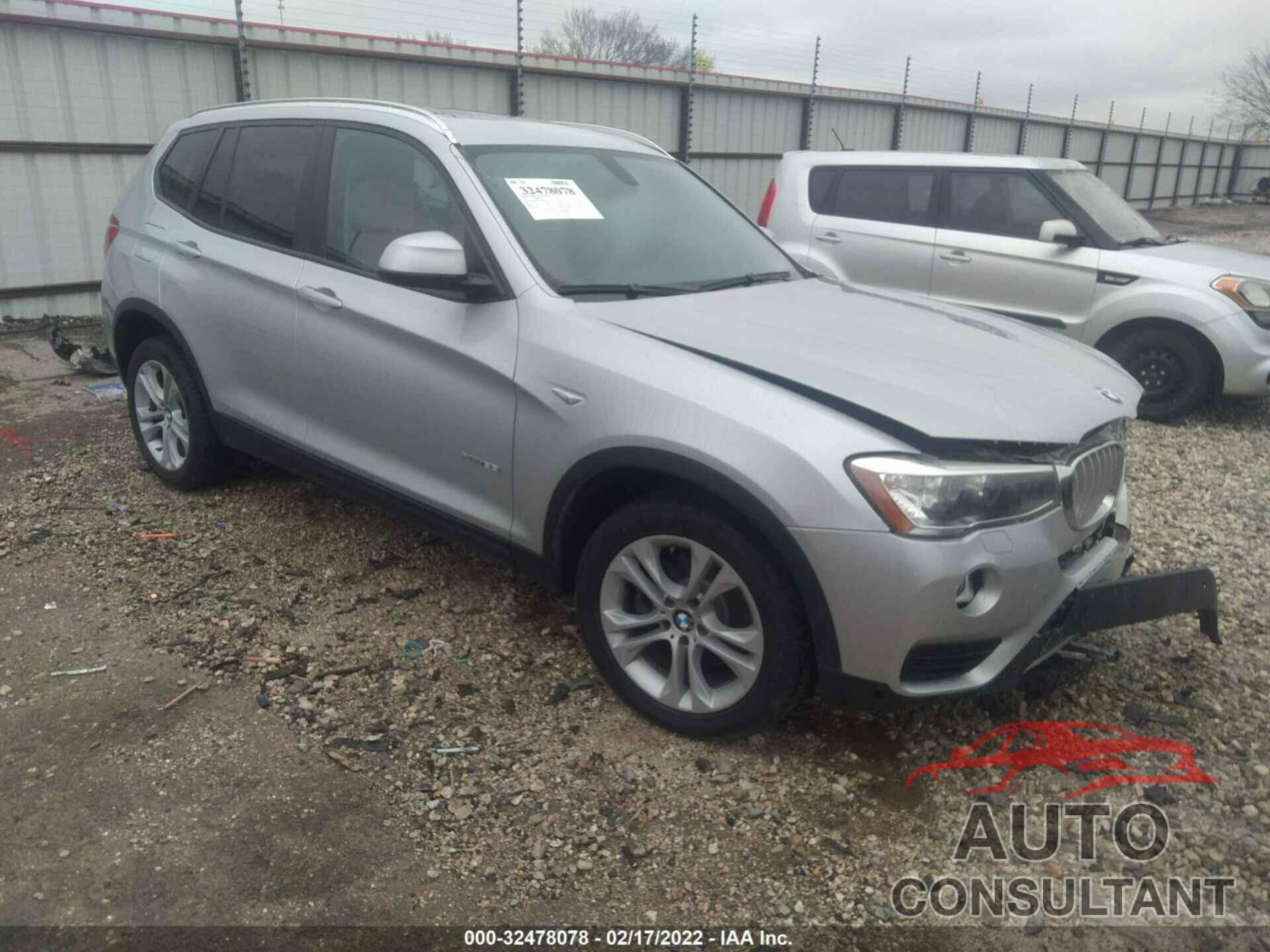 BMW X3 2016 - 5UXWX7C50G0R17020
