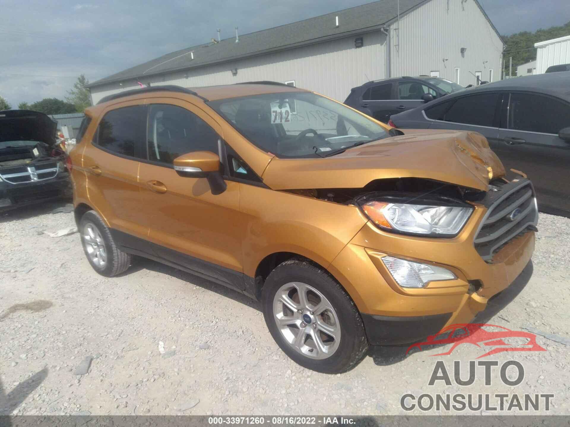 FORD ECOSPORT 2021 - MAJ3S2GE9MC425554