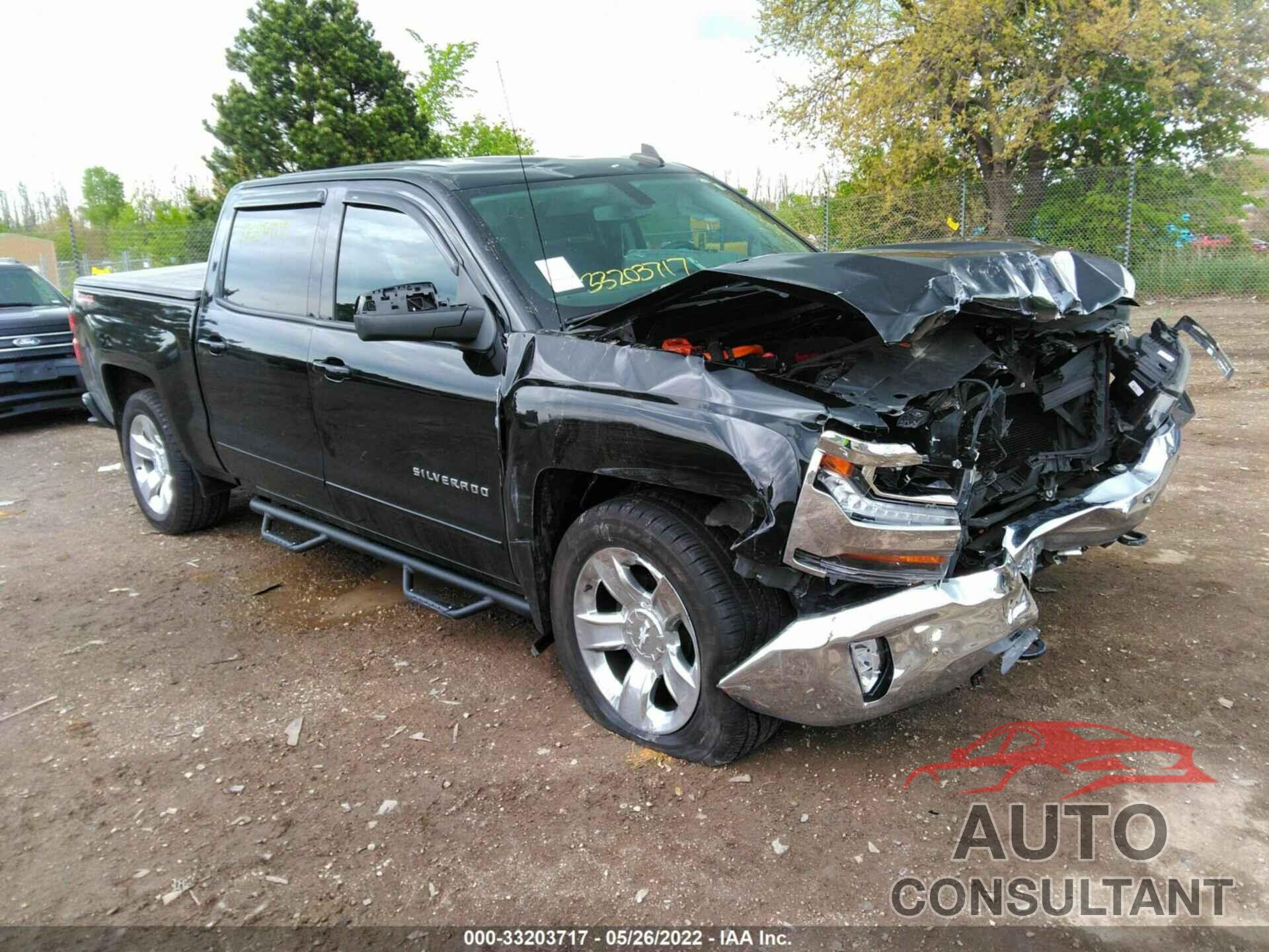 CHEVROLET SILVERADO 1500 2018 - 3GCUKRER1JG296165