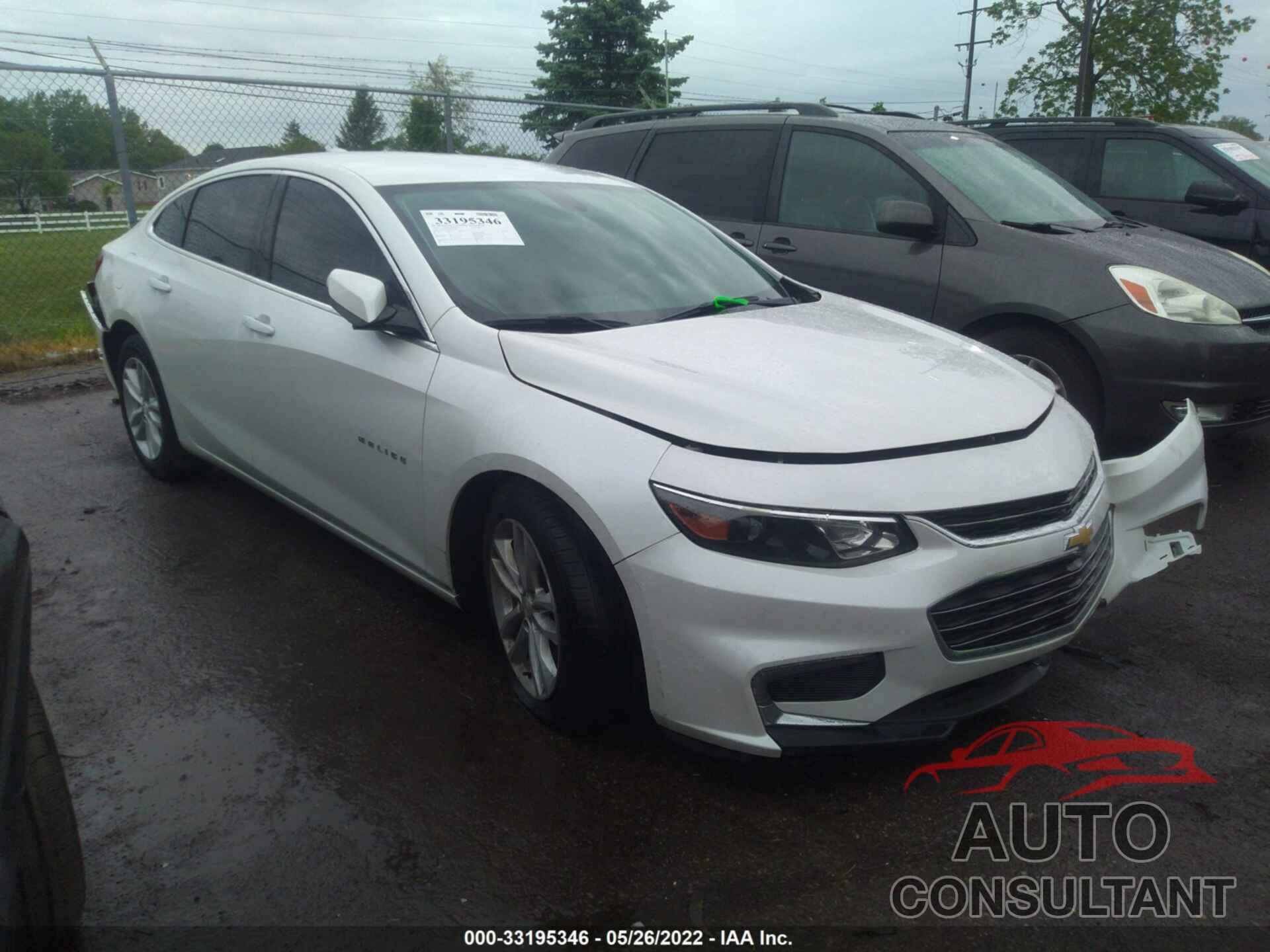 CHEVROLET MALIBU 2016 - 1G1ZE5ST9GF355617