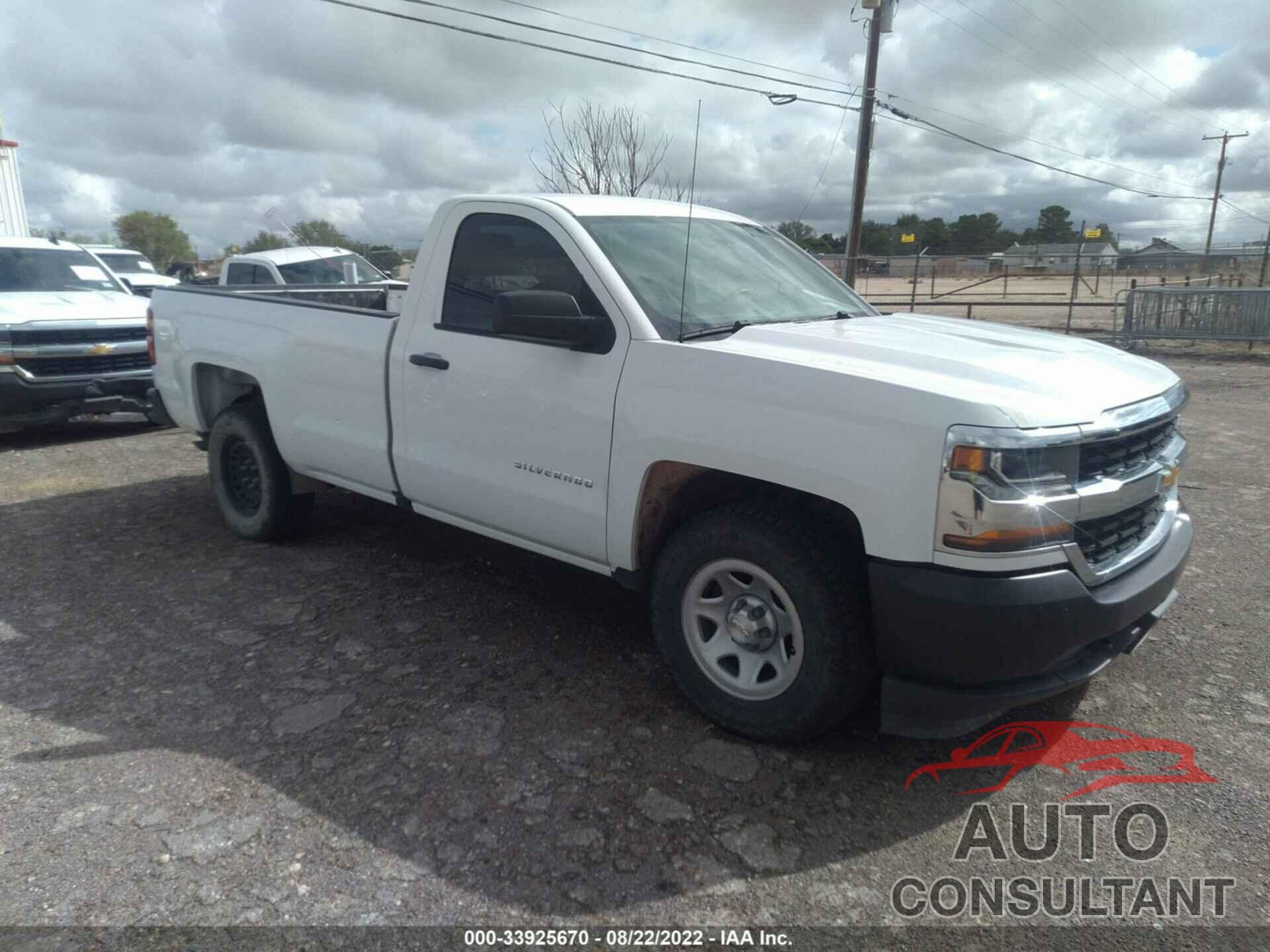 CHEVROLET SILVERADO 1500 2018 - 1GCNCNEC6JZ286799