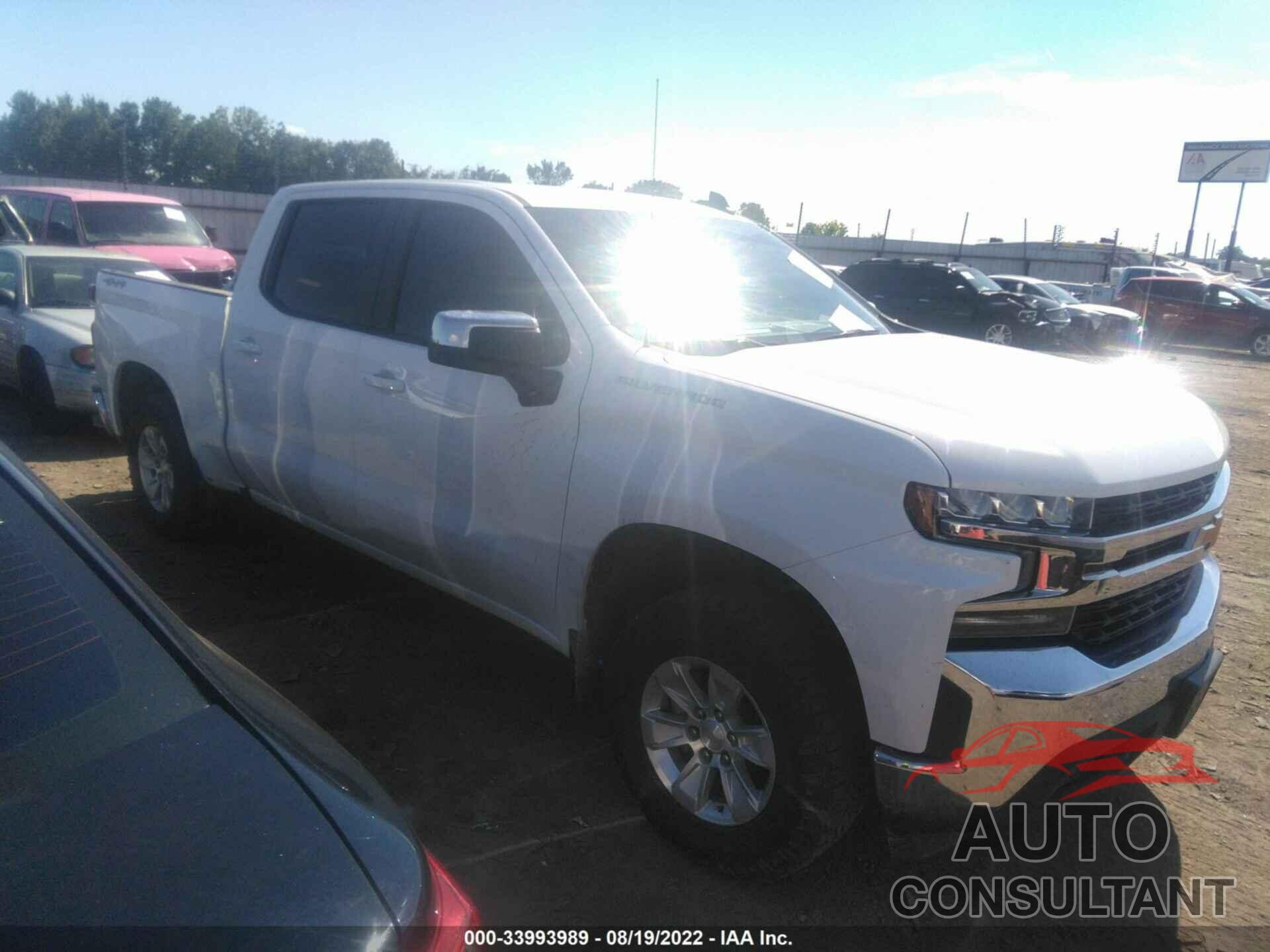 CHEVROLET SILVERADO 1500 2020 - 3GCUYDED9LG341202