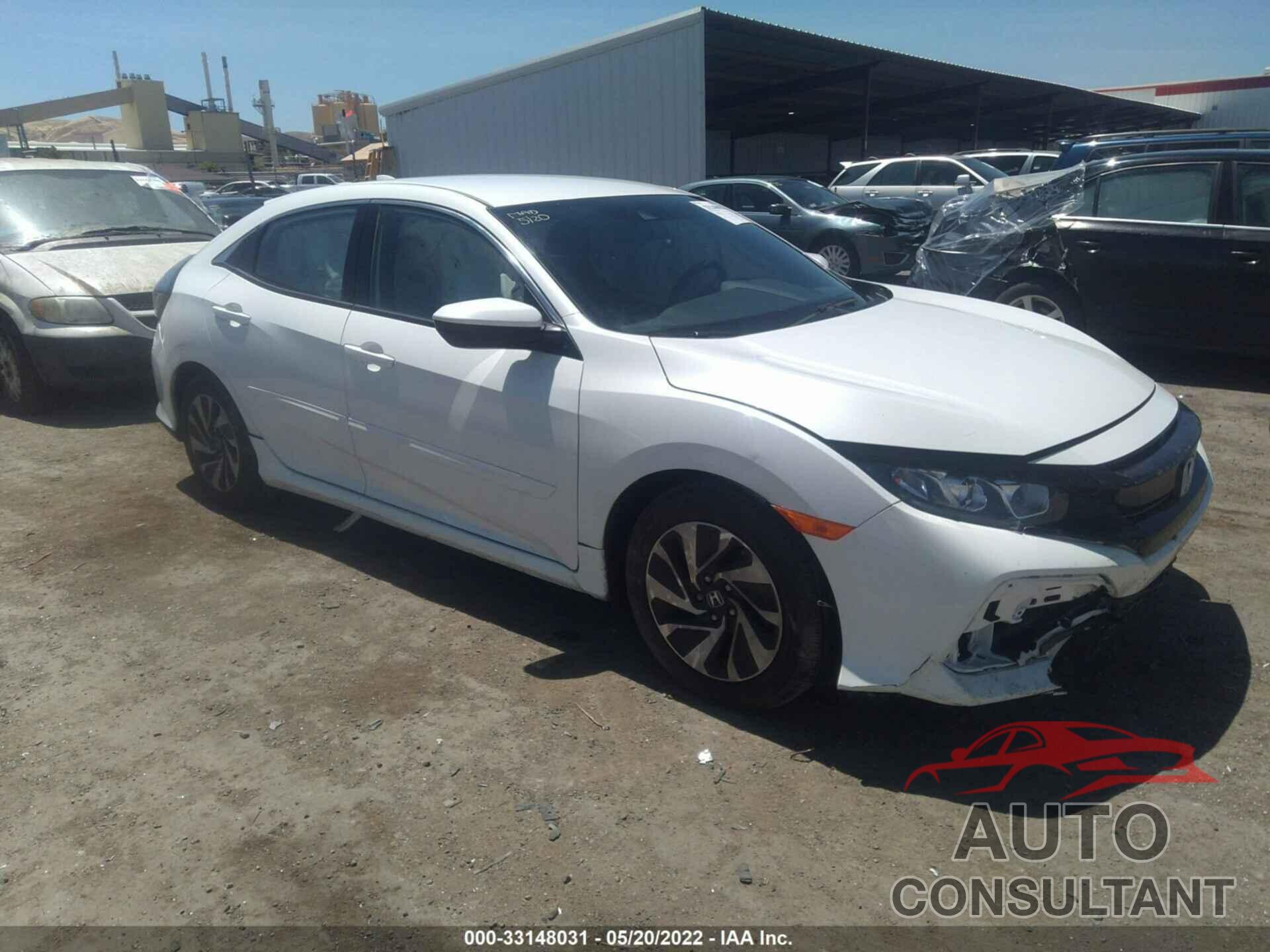 HONDA CIVIC HATCHBACK 2019 - SHHFK7H39KU422122