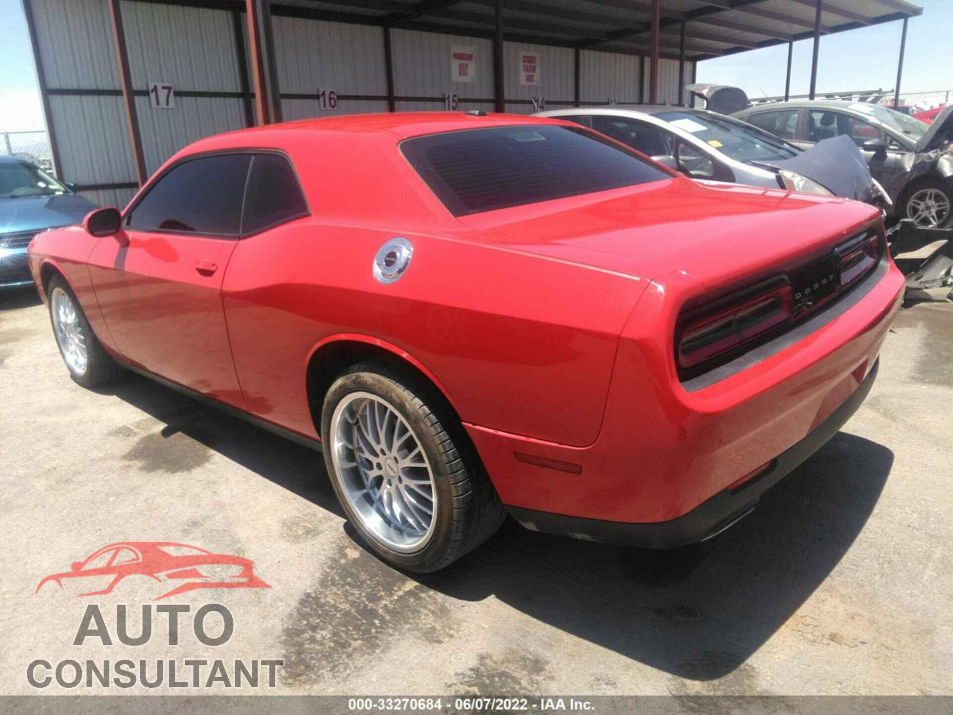 DODGE CHALLENGER 2016 - 2C3CDZAG6GH184209