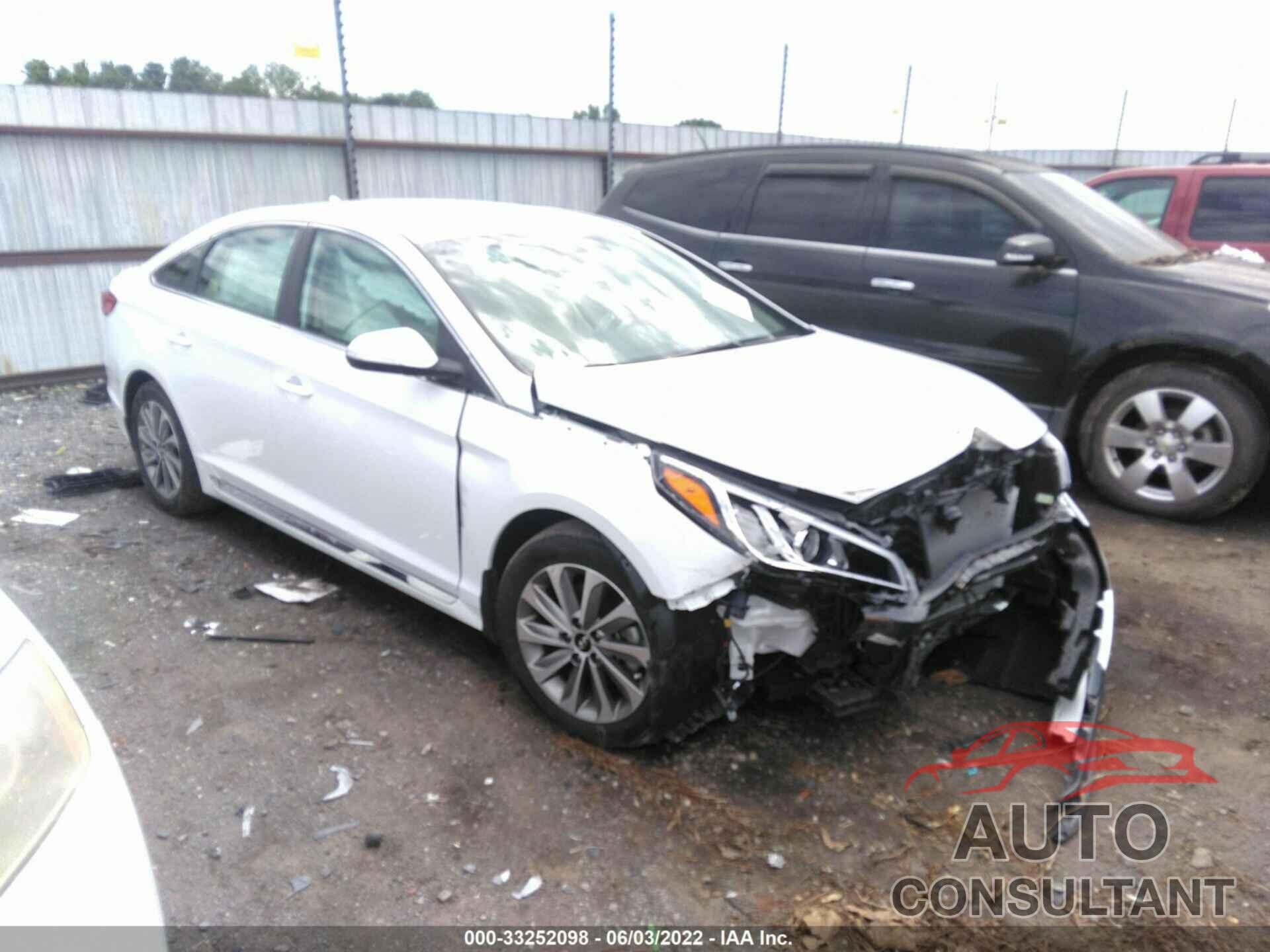 HYUNDAI SONATA 2017 - 5NPE34AF6HH499151