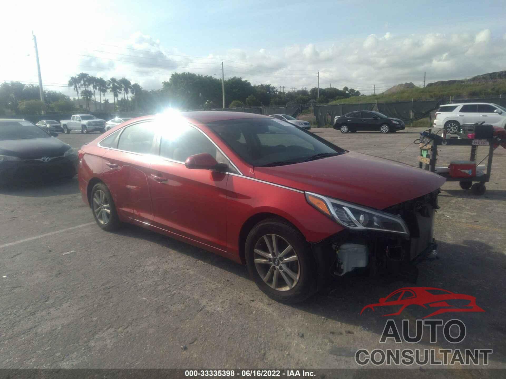HYUNDAI SONATA 2017 - 5NPE24AFXHH525835