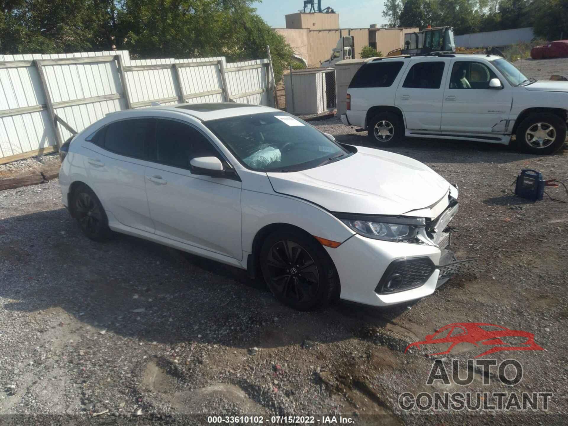 HONDA CIVIC HATCHBACK 2019 - SHHFK7H63KU220841