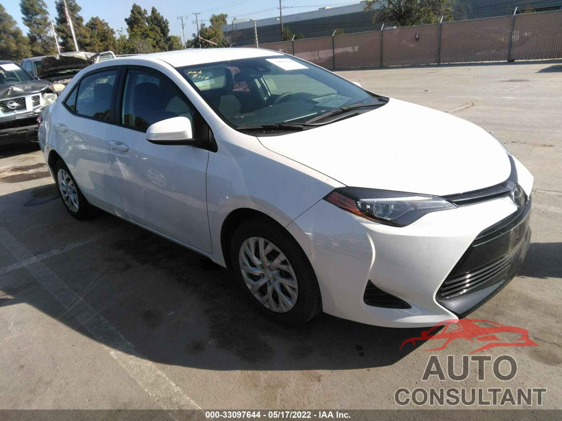 TOYOTA COROLLA 2019 - 5YFBURHE5KP898766