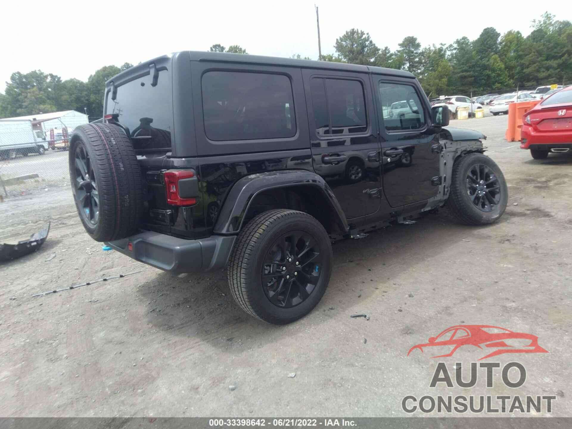 JEEP WRANGLER 4XE 2022 - 1C4JJXP61NW162938