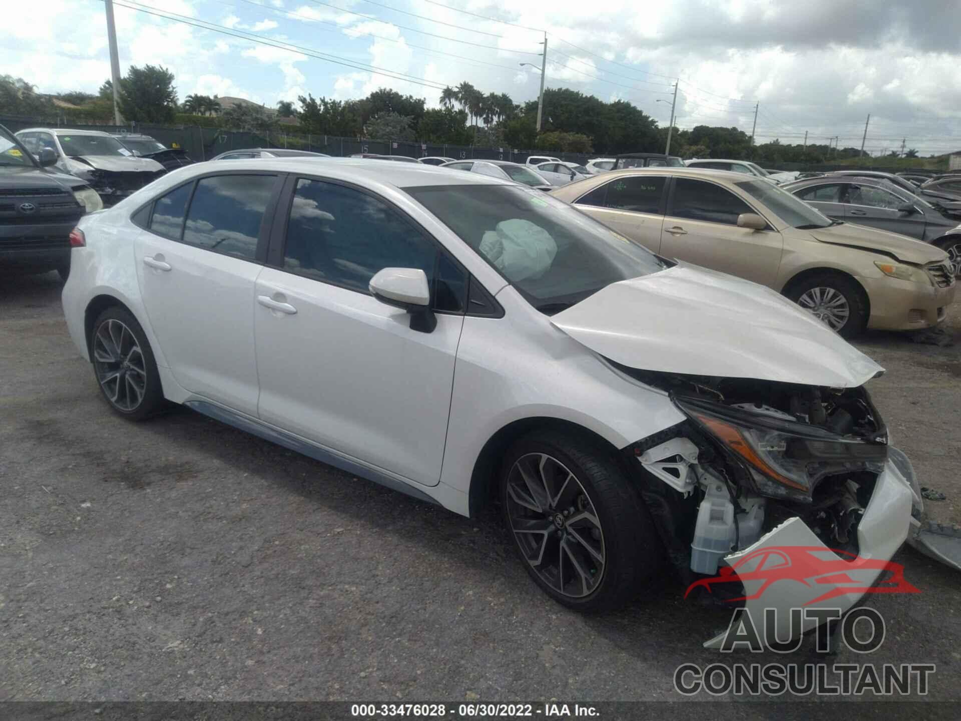 TOYOTA COROLLA 2020 - 5YFS4RCE5LP040321
