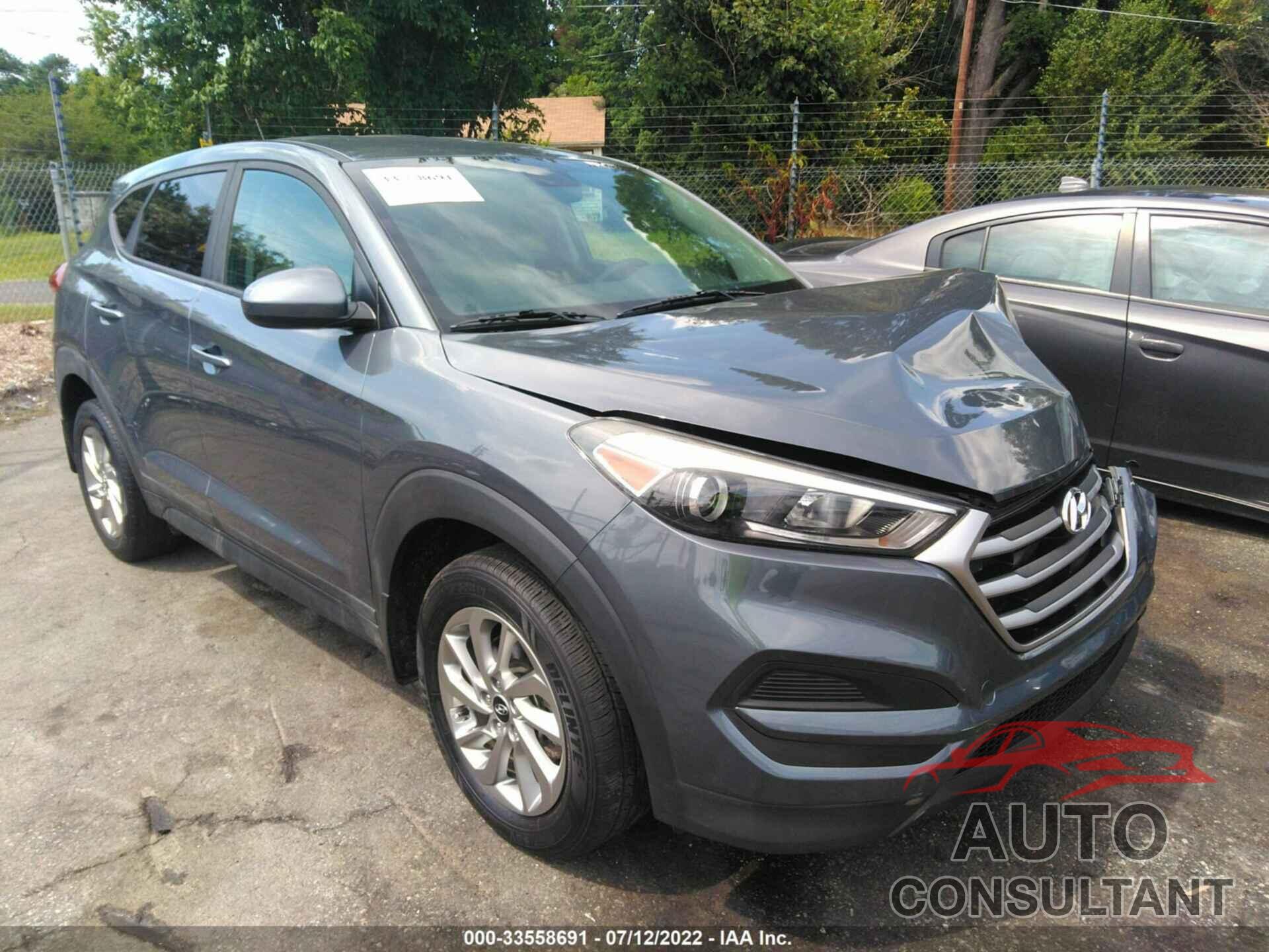 HYUNDAI TUCSON 2017 - KM8J23A42HU453117