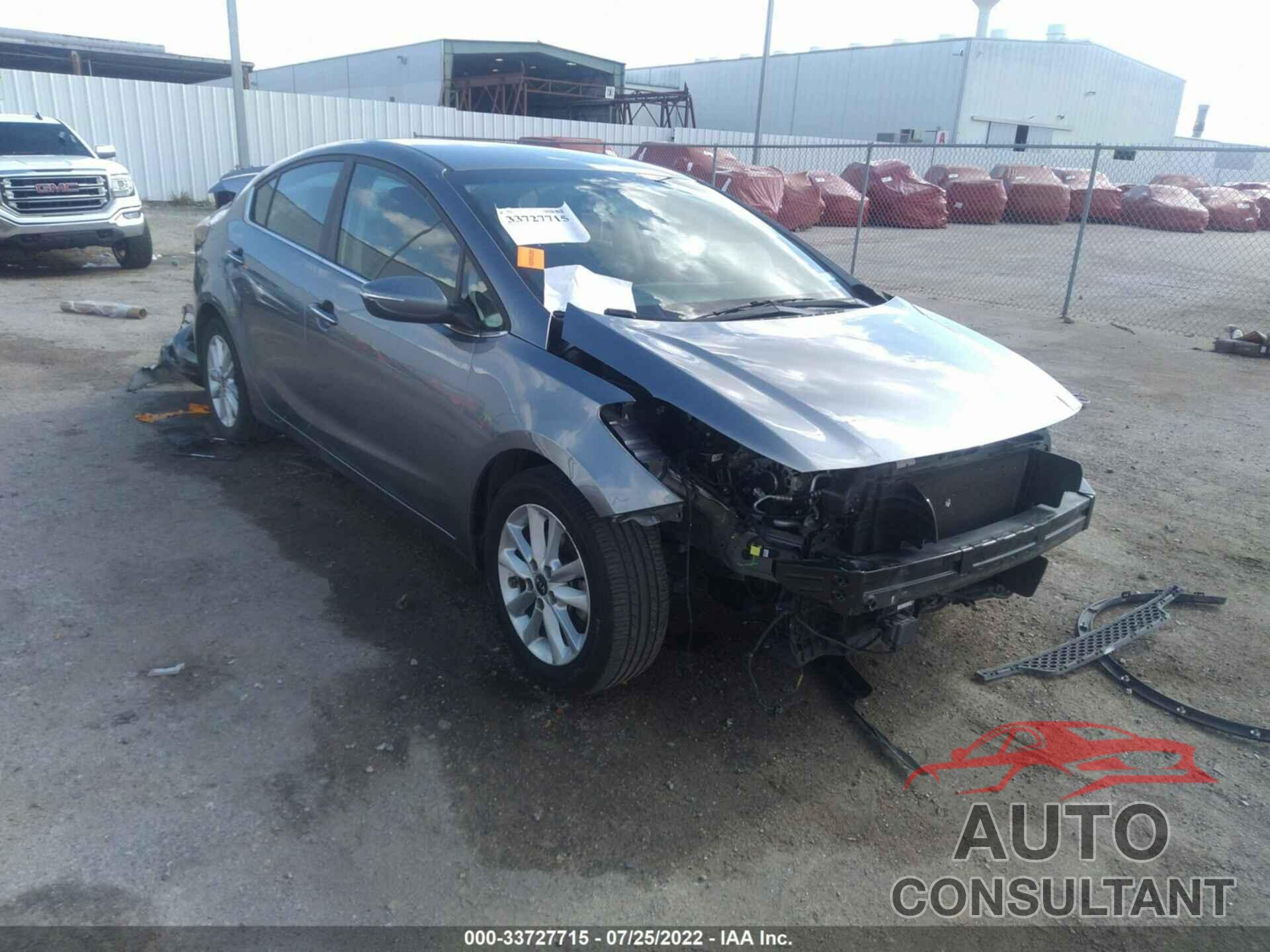 KIA FORTE 2017 - 3KPFL4A73HE155990