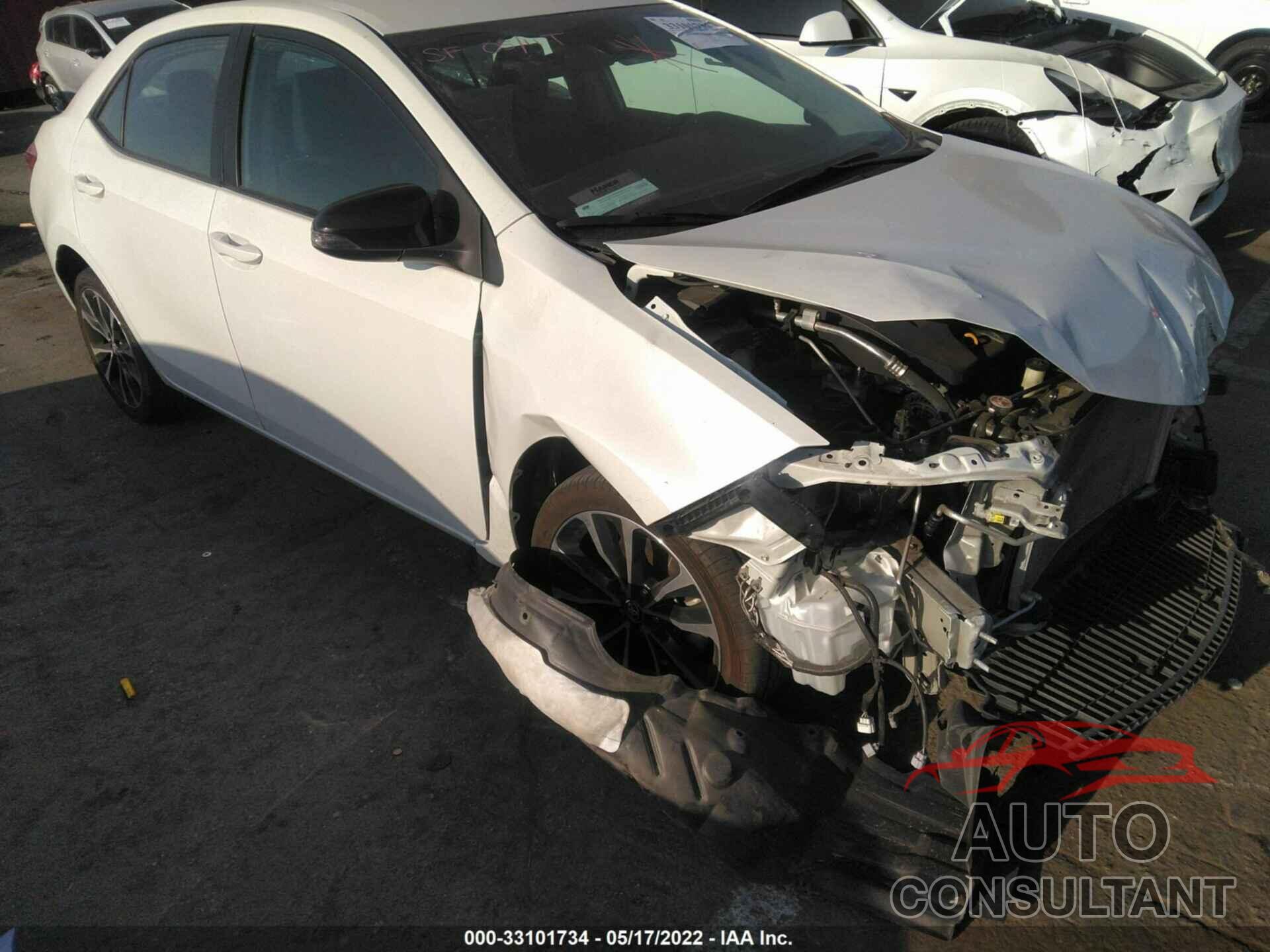 TOYOTA COROLLA 2018 - 5YFBURHE5JP802343