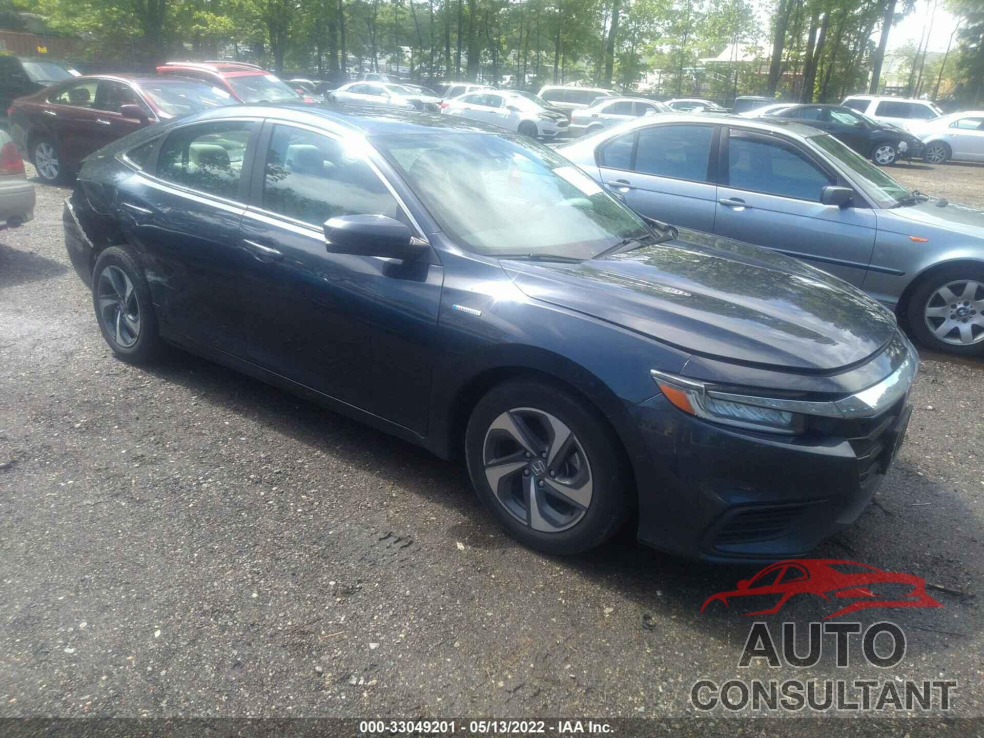 HONDA INSIGHT 2019 - 19XZE4F52KE006945