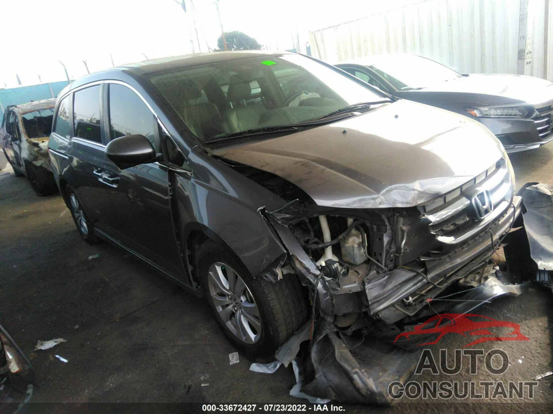 HONDA ODYSSEY 2016 - 5FNRL5H69GB064960