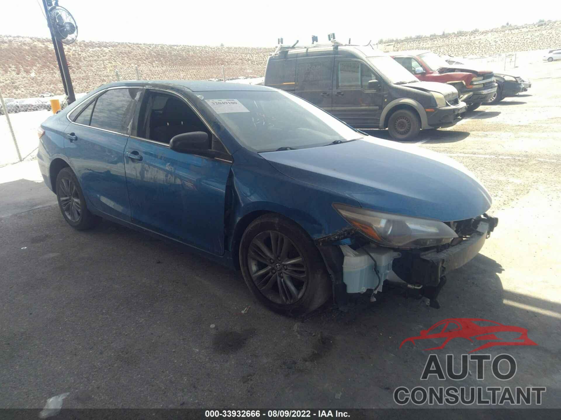 TOYOTA CAMRY 2017 - 4T1BF1FK8HU734777