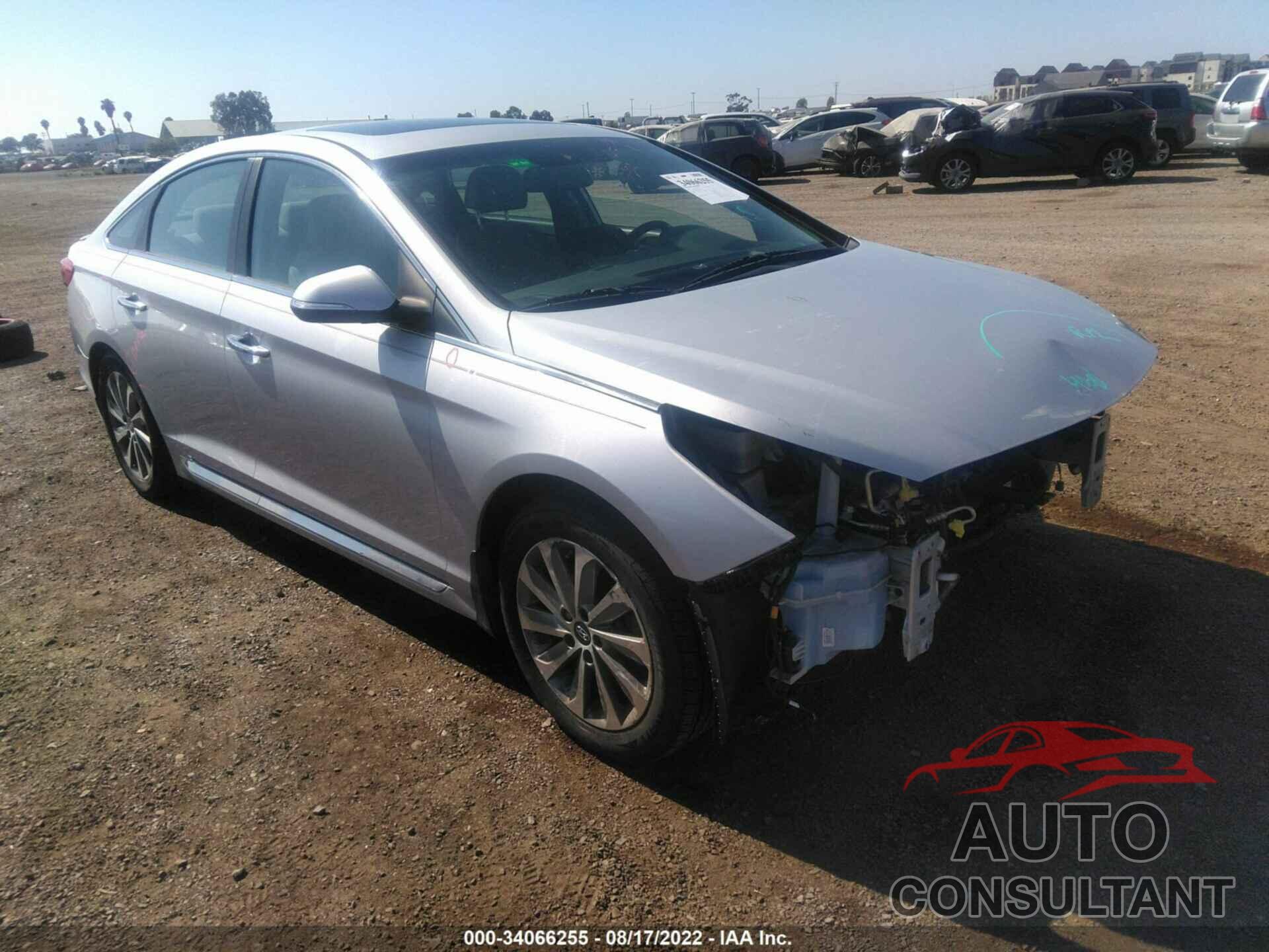 HYUNDAI SONATA 2017 - 5NPE34AF3HH451025
