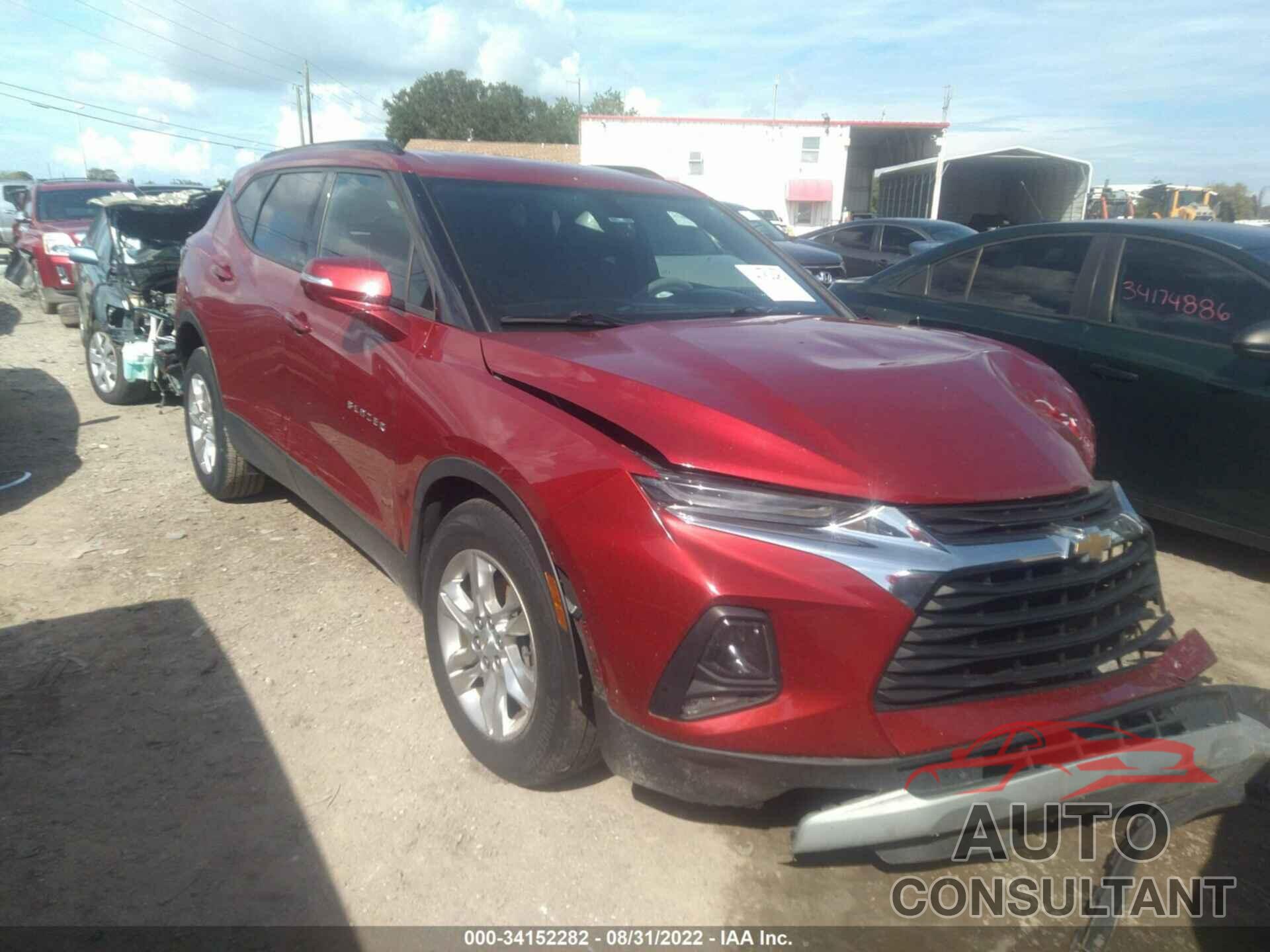 CHEVROLET BLAZER 2019 - 3GNKBCRS8KS687627