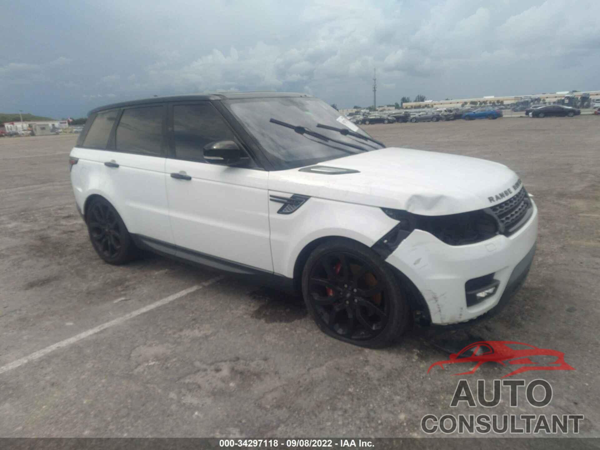 LAND ROVER RANGE ROVER SPORT 2016 - SALWR2EF9GA595470