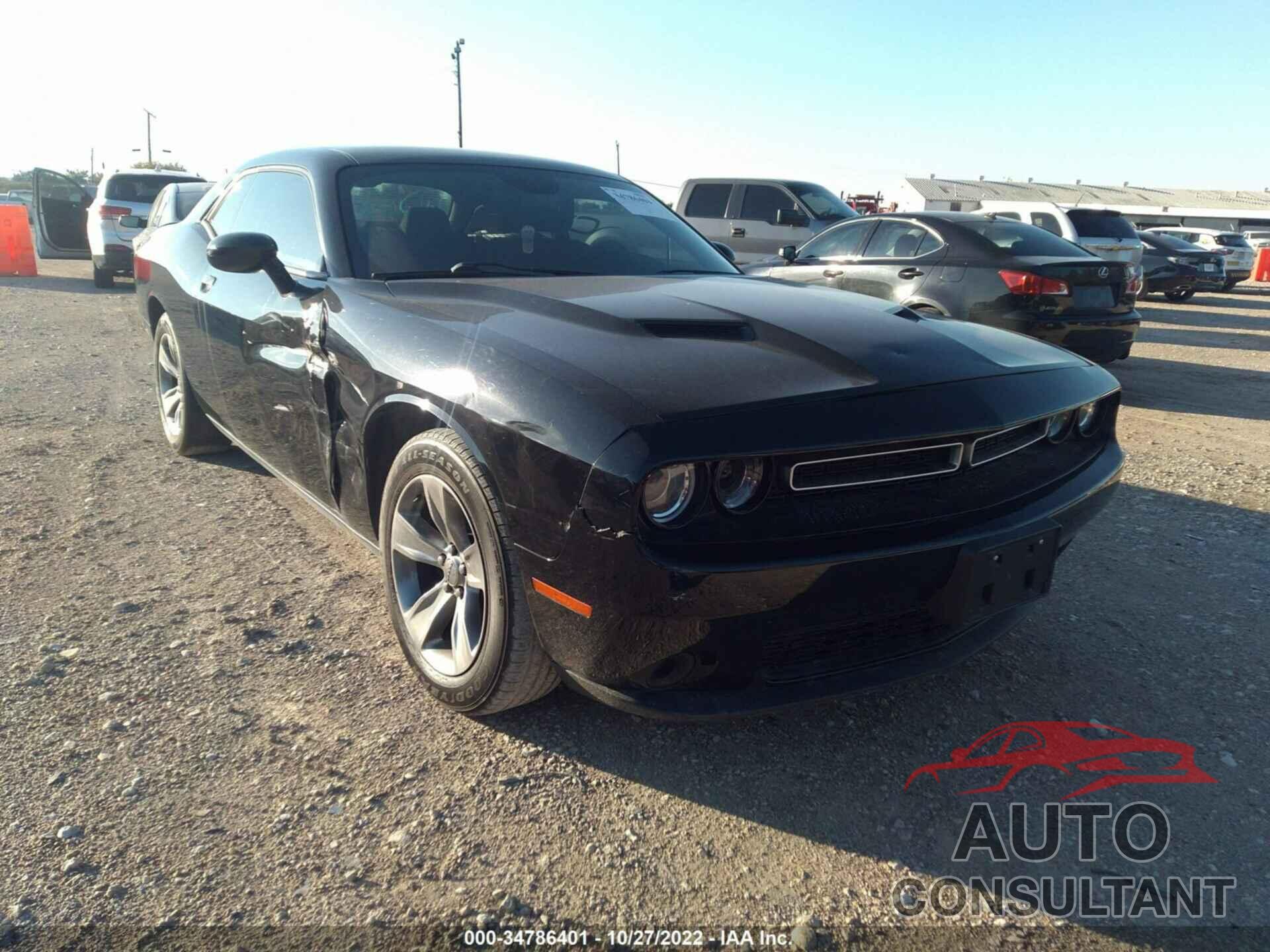 DODGE CHALLENGER 2016 - 2C3CDZAG7GH101371