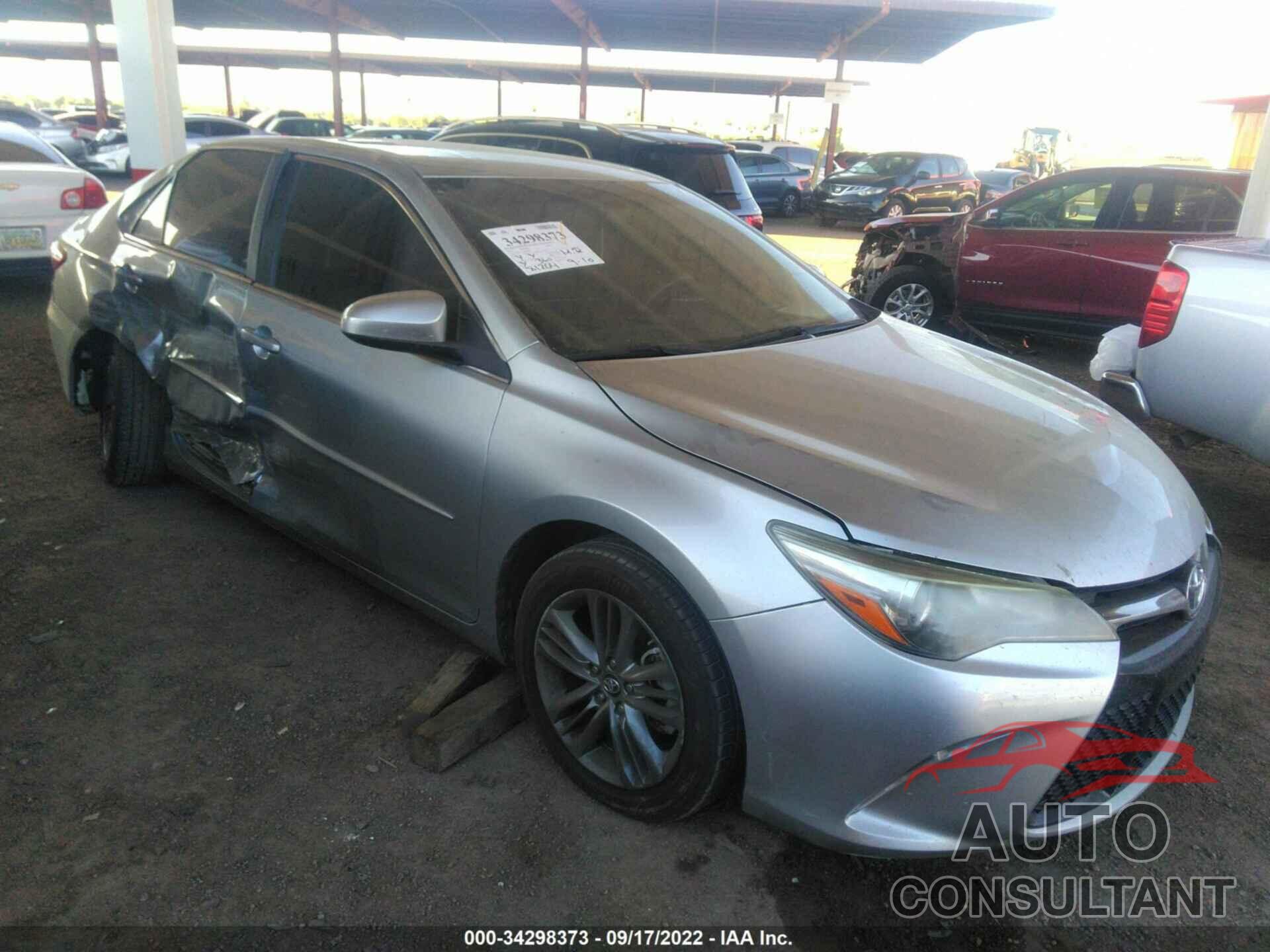 TOYOTA CAMRY 2017 - 4T1BF1FK6HU380337
