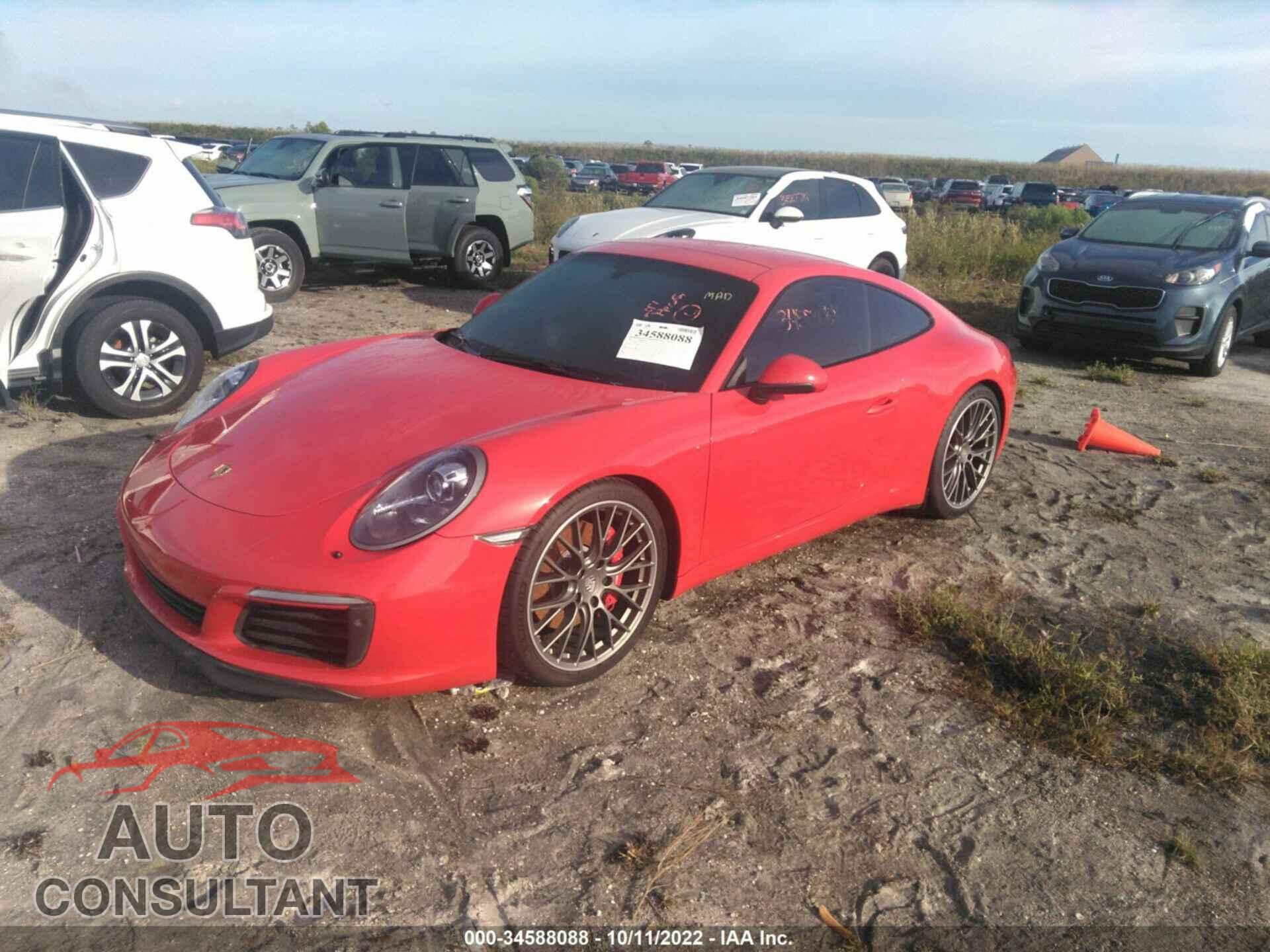 PORSCHE 911 2017 - WP0AB2A96HS123096