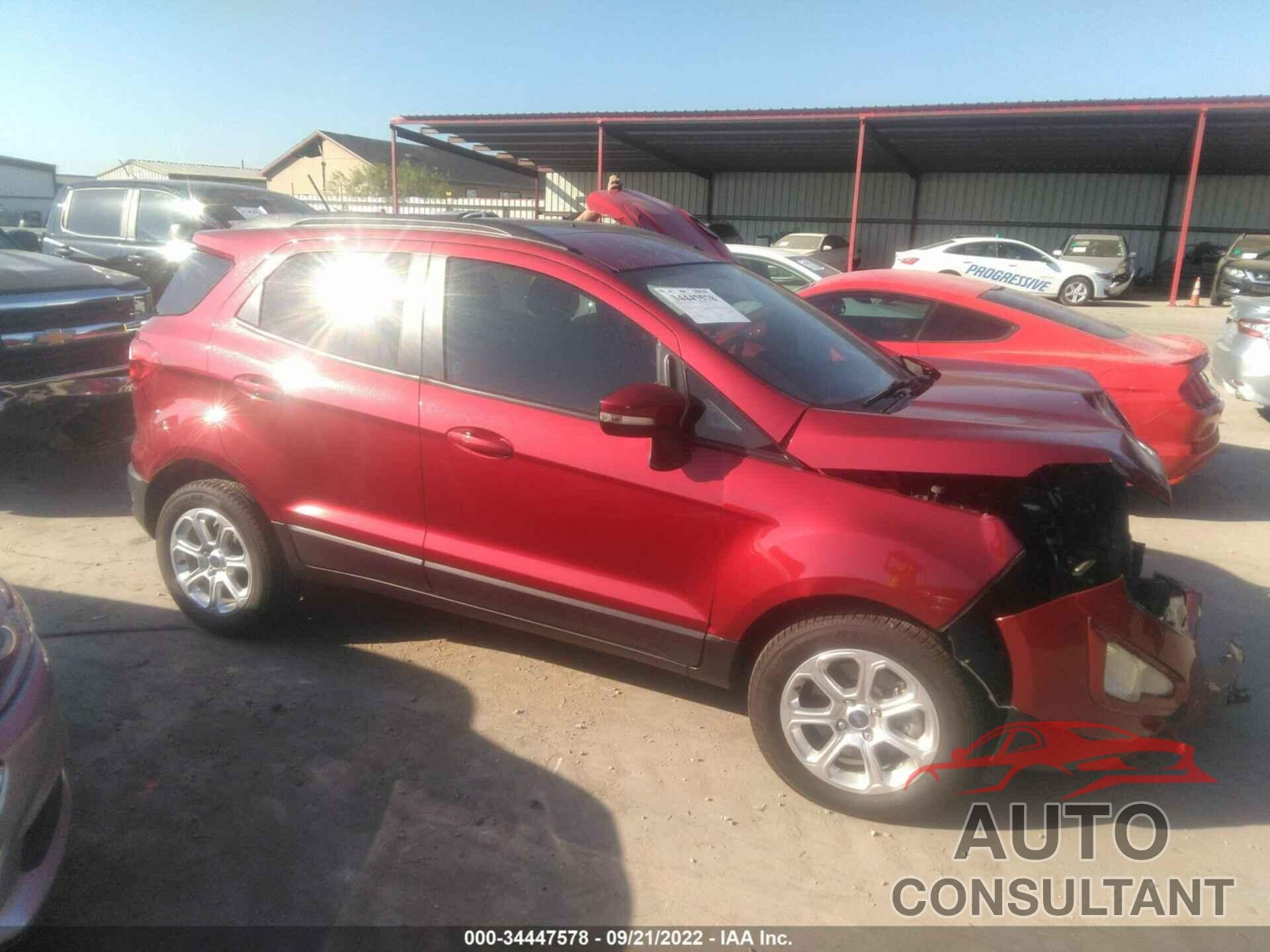 FORD ECOSPORT 2019 - MAJ3S2GE0KC295385