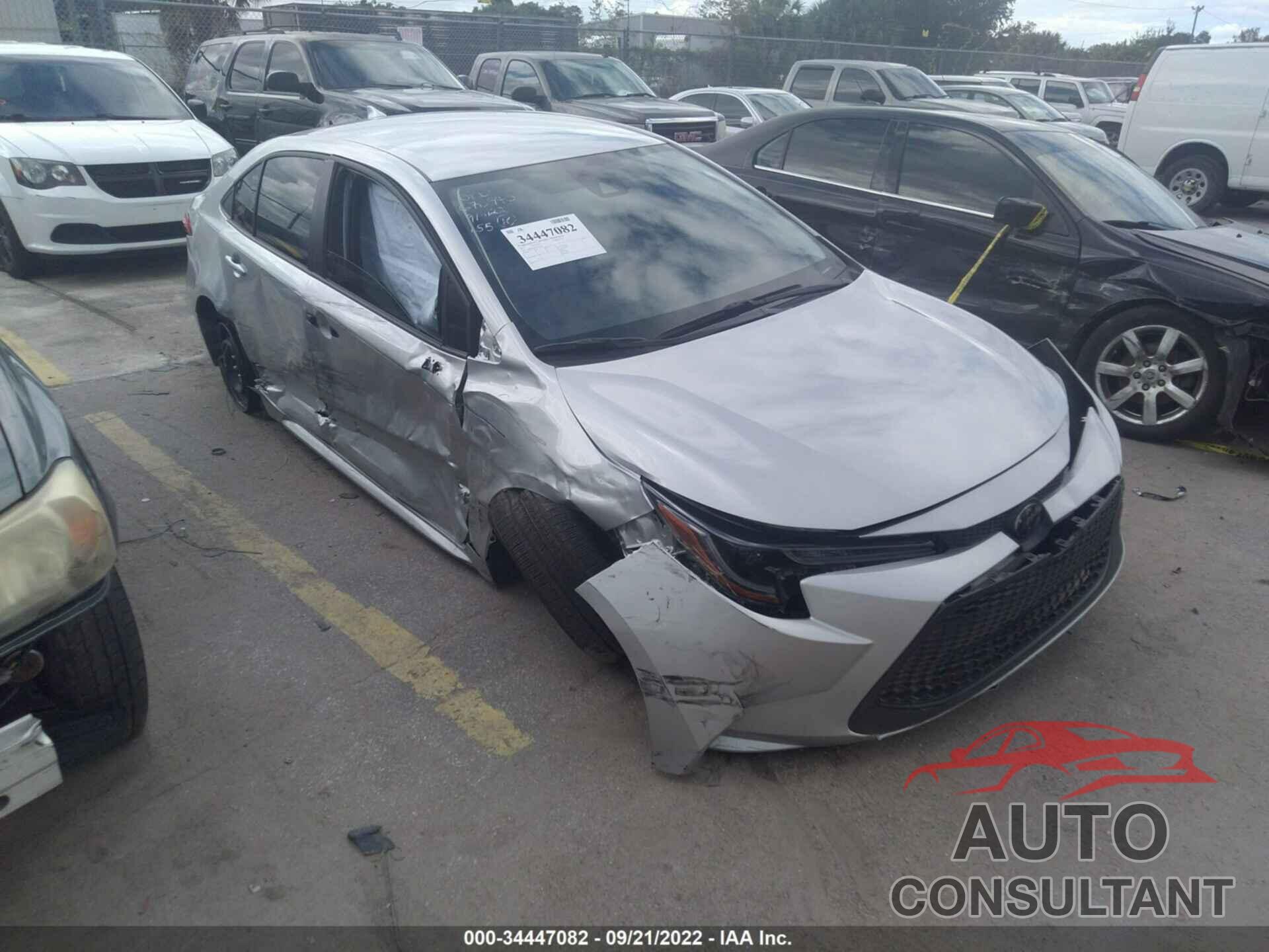TOYOTA COROLLA 2022 - JTDEPMAE8NJ225061