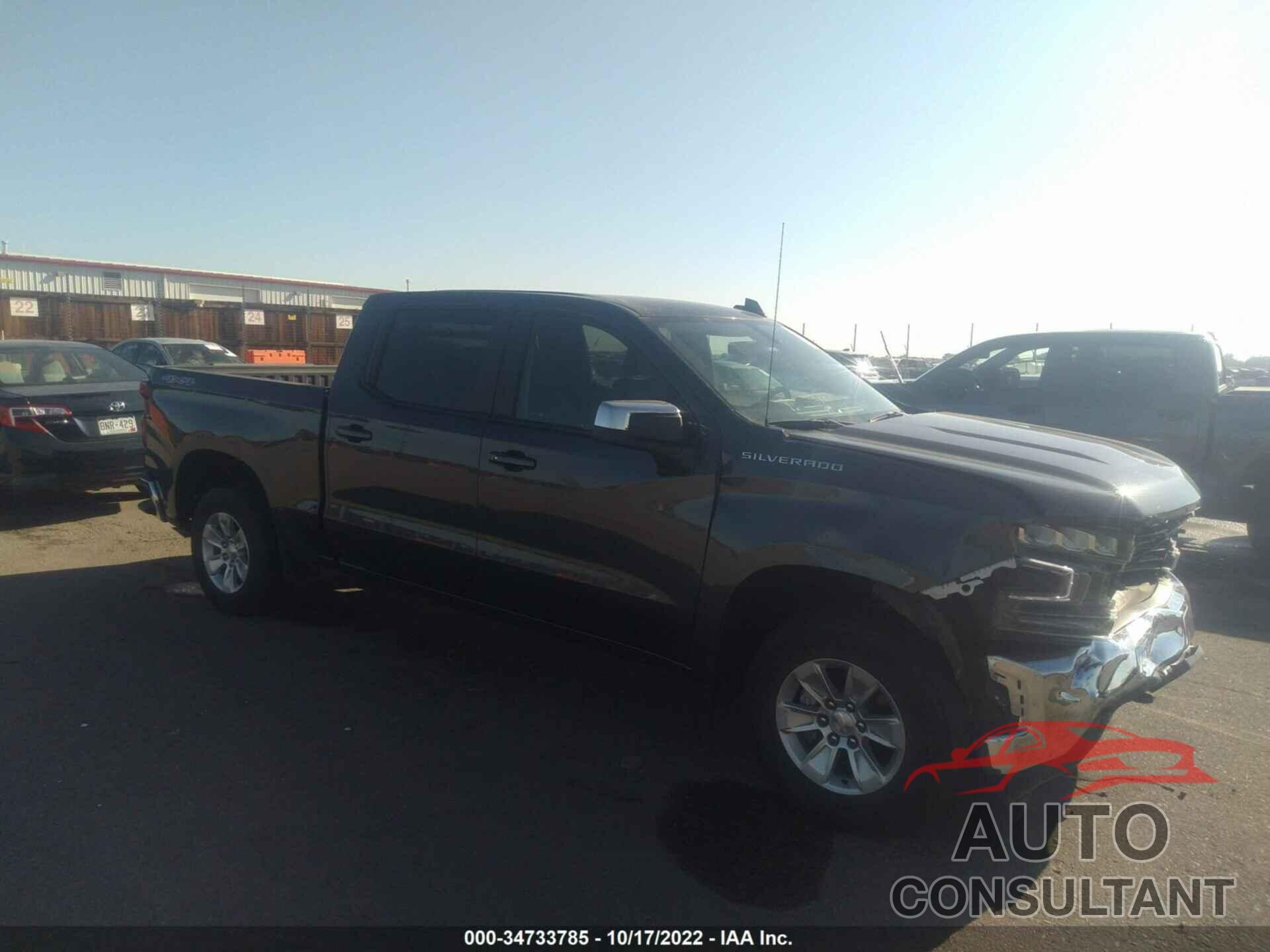 CHEVROLET SILVERADO 1500 2021 - 1GCUYDEDXMZ250005