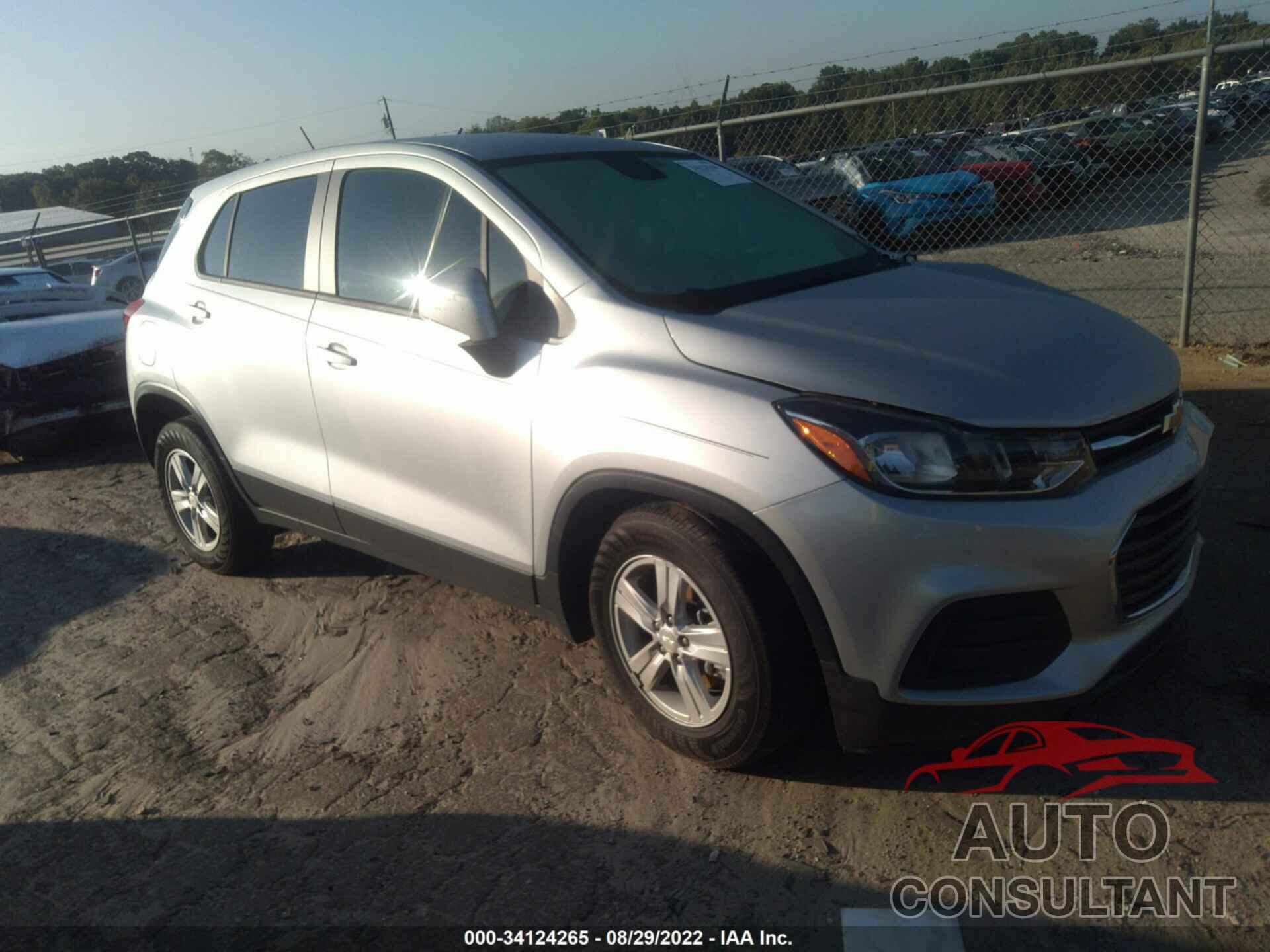 CHEVROLET TRAX 2019 - 3GNCJKSB6KL388563