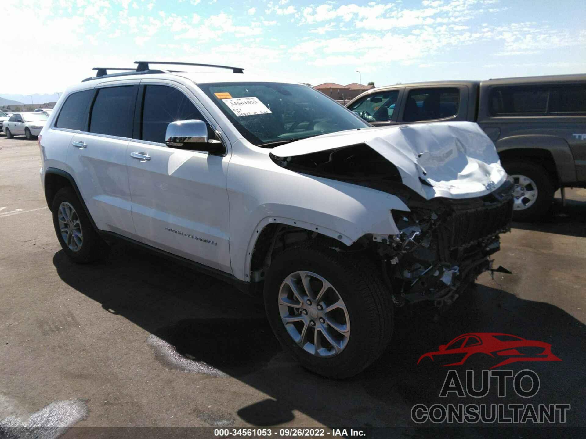 JEEP GRAND CHEROKEE 2016 - 1C4RJFBG9GC381860