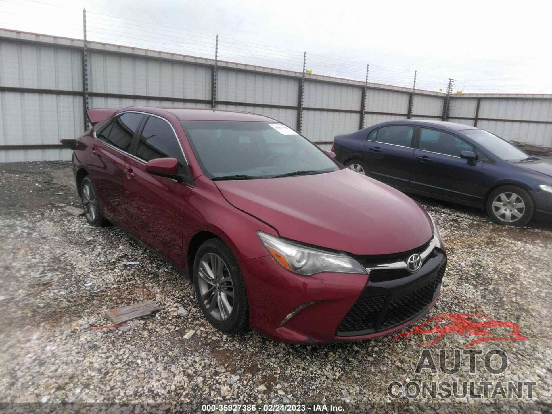 TOYOTA CAMRY 2017 - 4T1BF1FKXHU639394