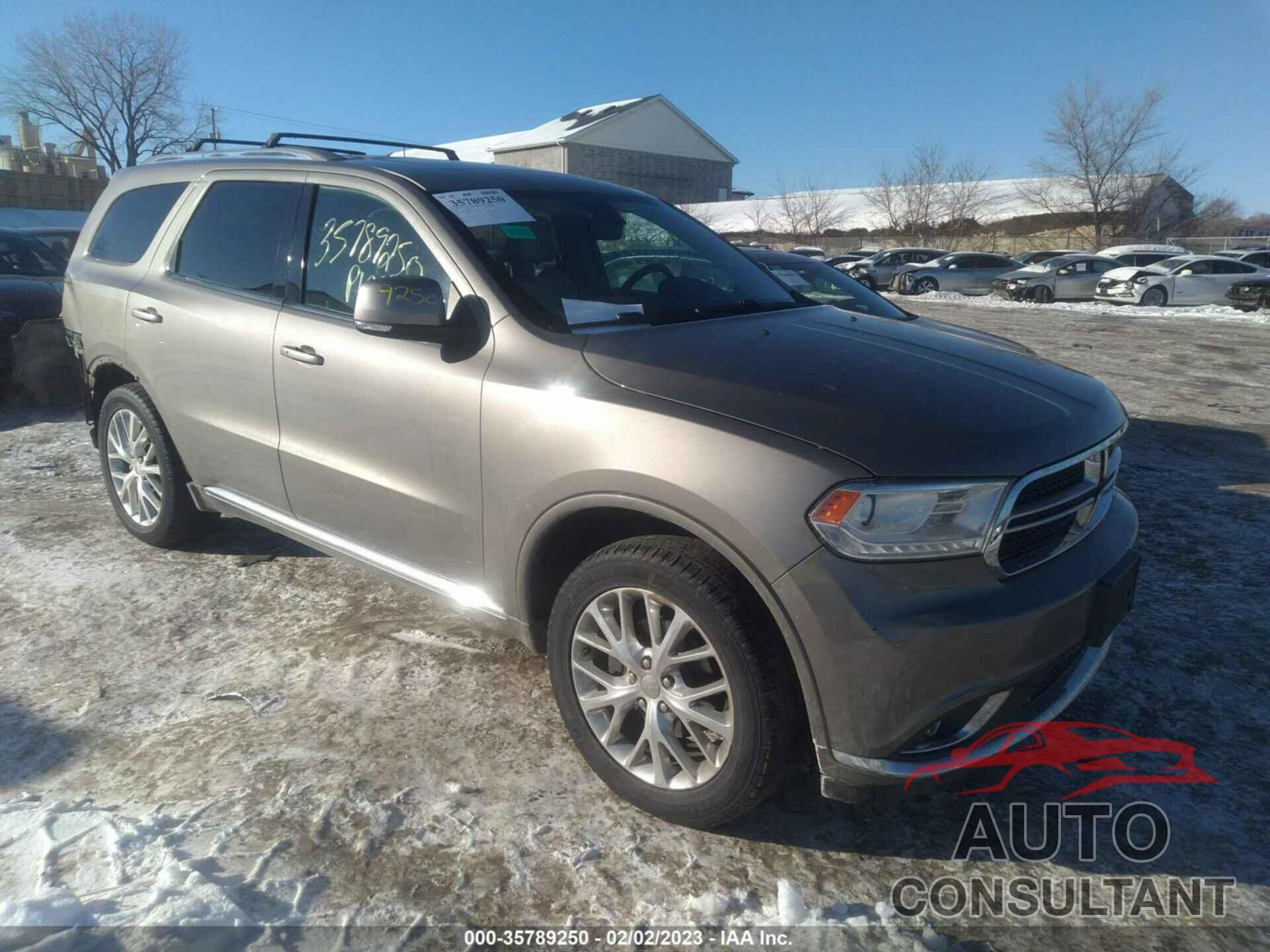 DODGE DURANGO 2016 - 1C4RDJDG0GC465198