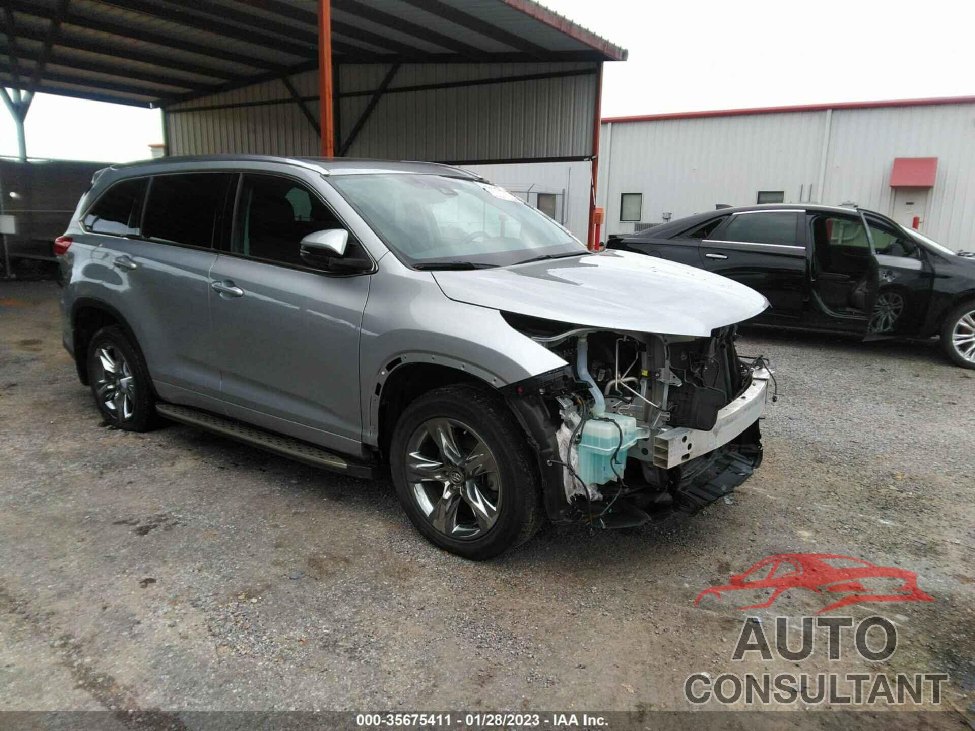 TOYOTA HIGHLANDER 2017 - 5TDYZRFH4HS226531