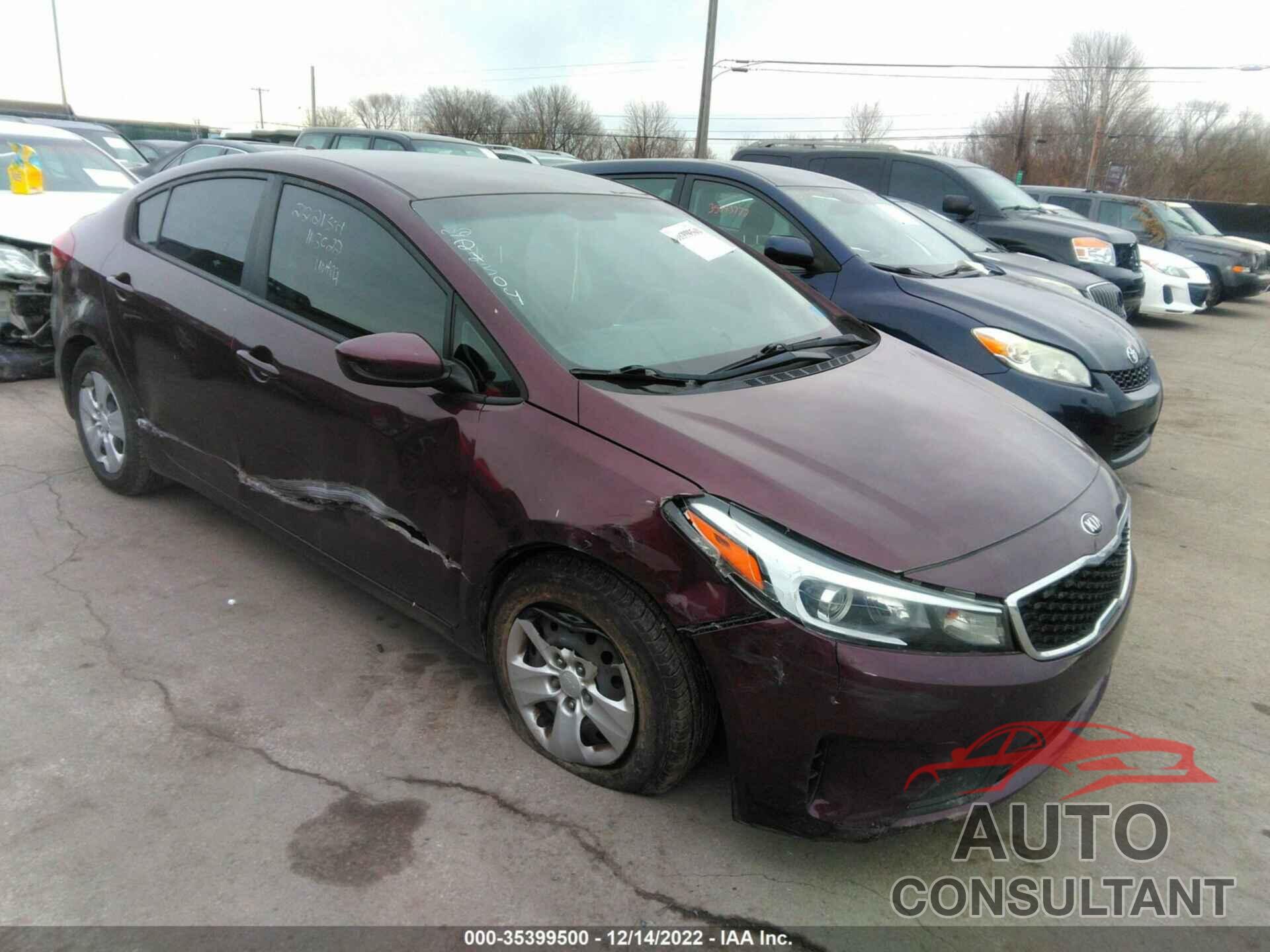 KIA FORTE 2018 - 3KPFK4A75JE268347