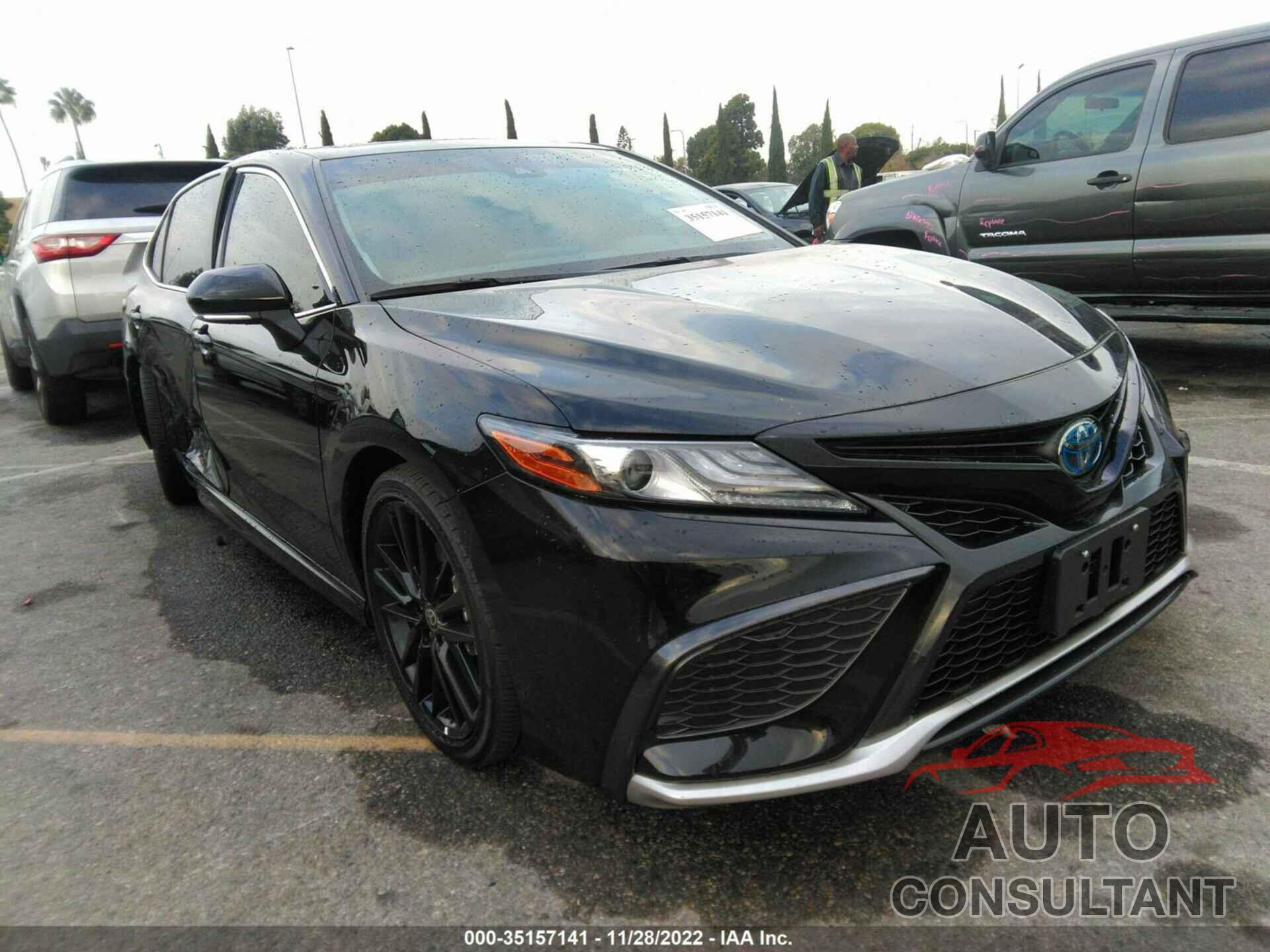 TOYOTA CAMRY 2022 - 4T1K31AK3NU576893