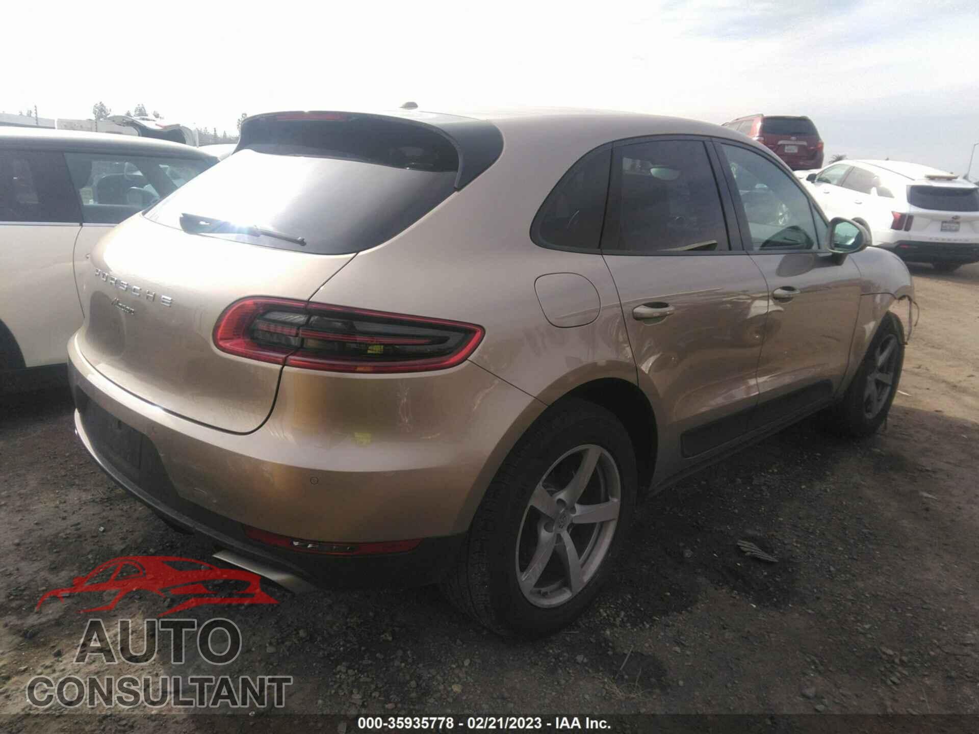 PORSCHE MACAN 2017 - WP1AA2A58HLB02825