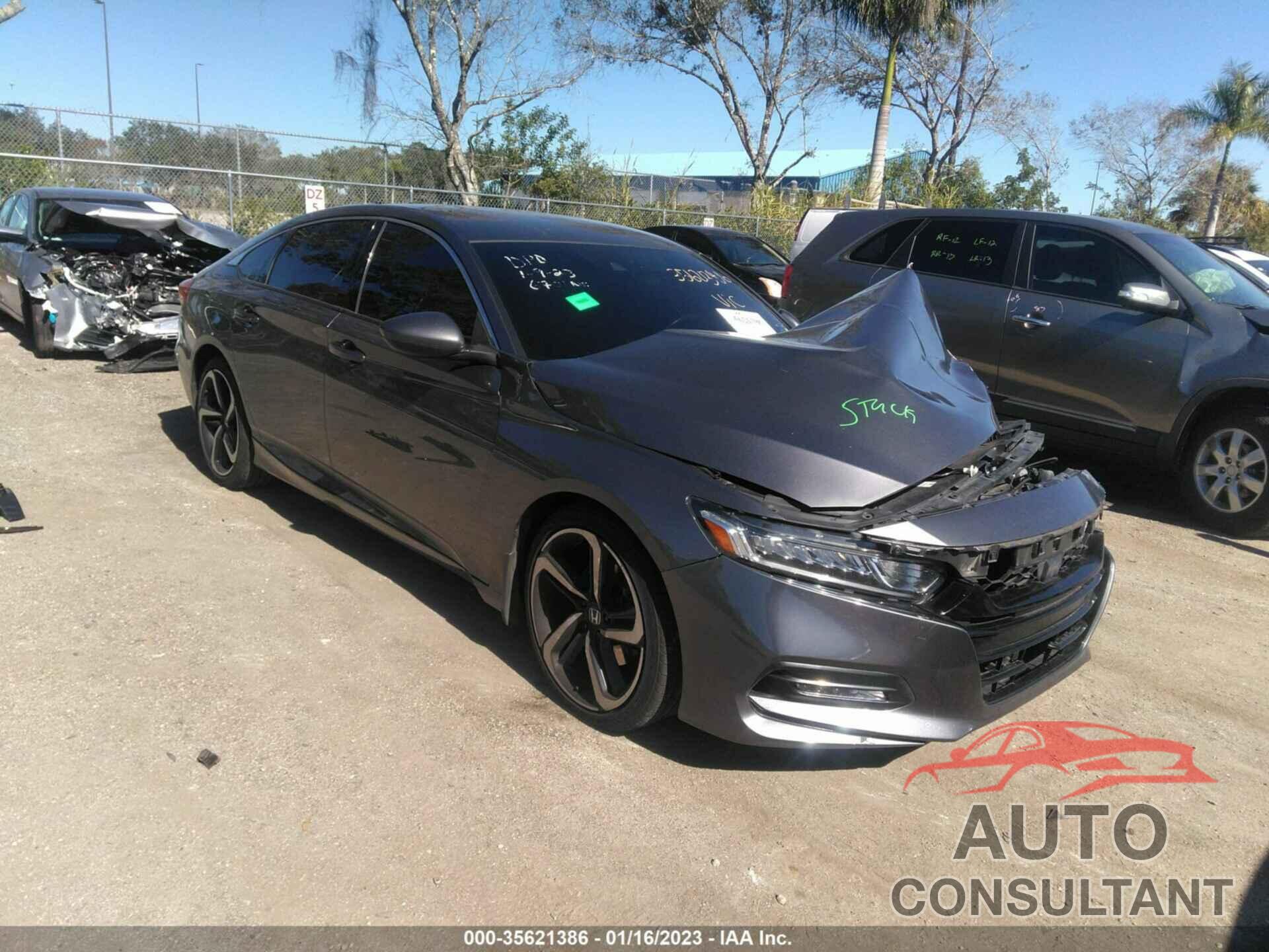 HONDA ACCORD SEDAN 2019 - 1HGCV1F34KA036701