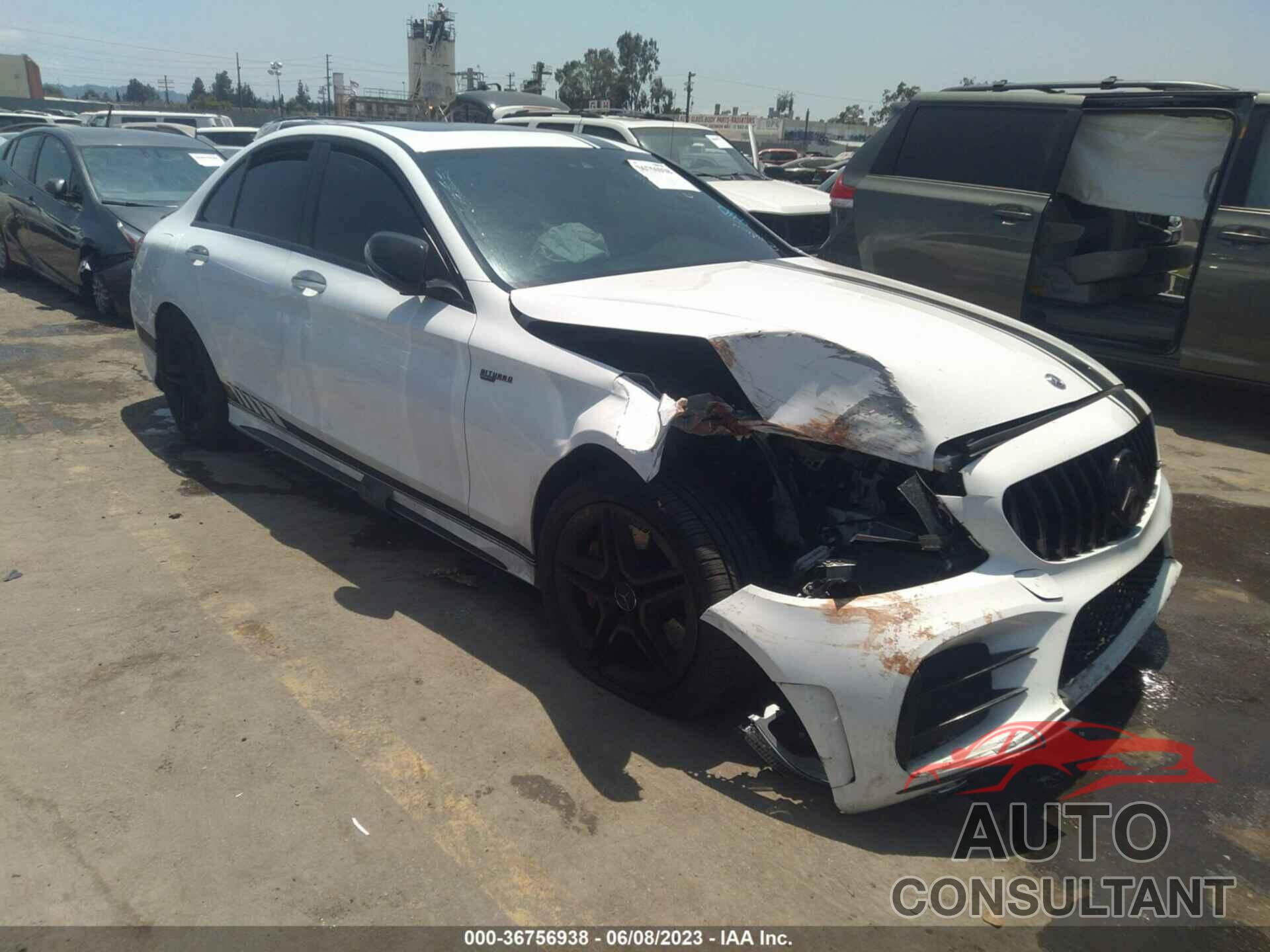 MERCEDES-BENZ C-CLASS 2020 - 55SWF6EB8LU331970