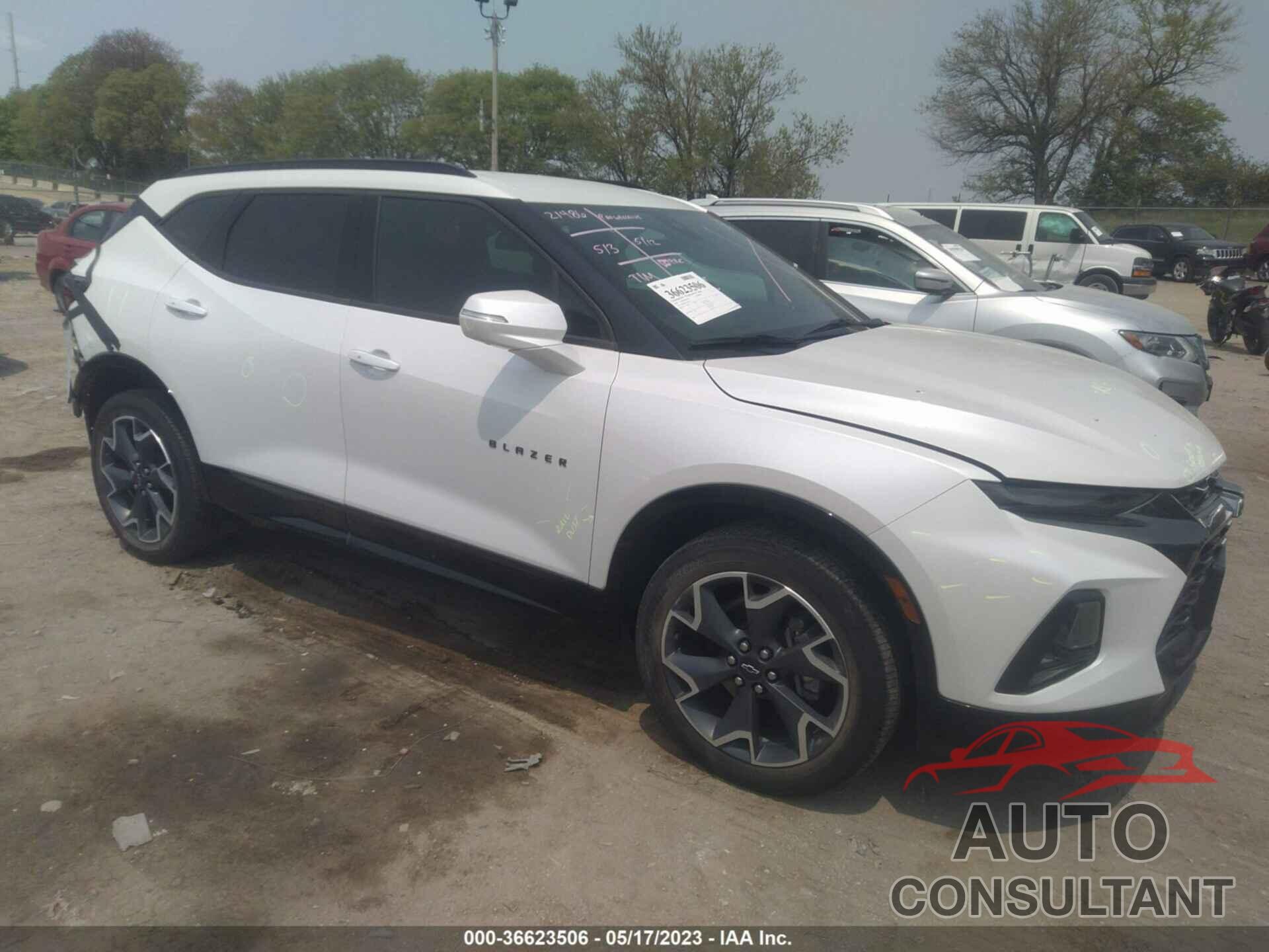 CHEVROLET BLAZER 2020 - 3GNKBERS3LS551676