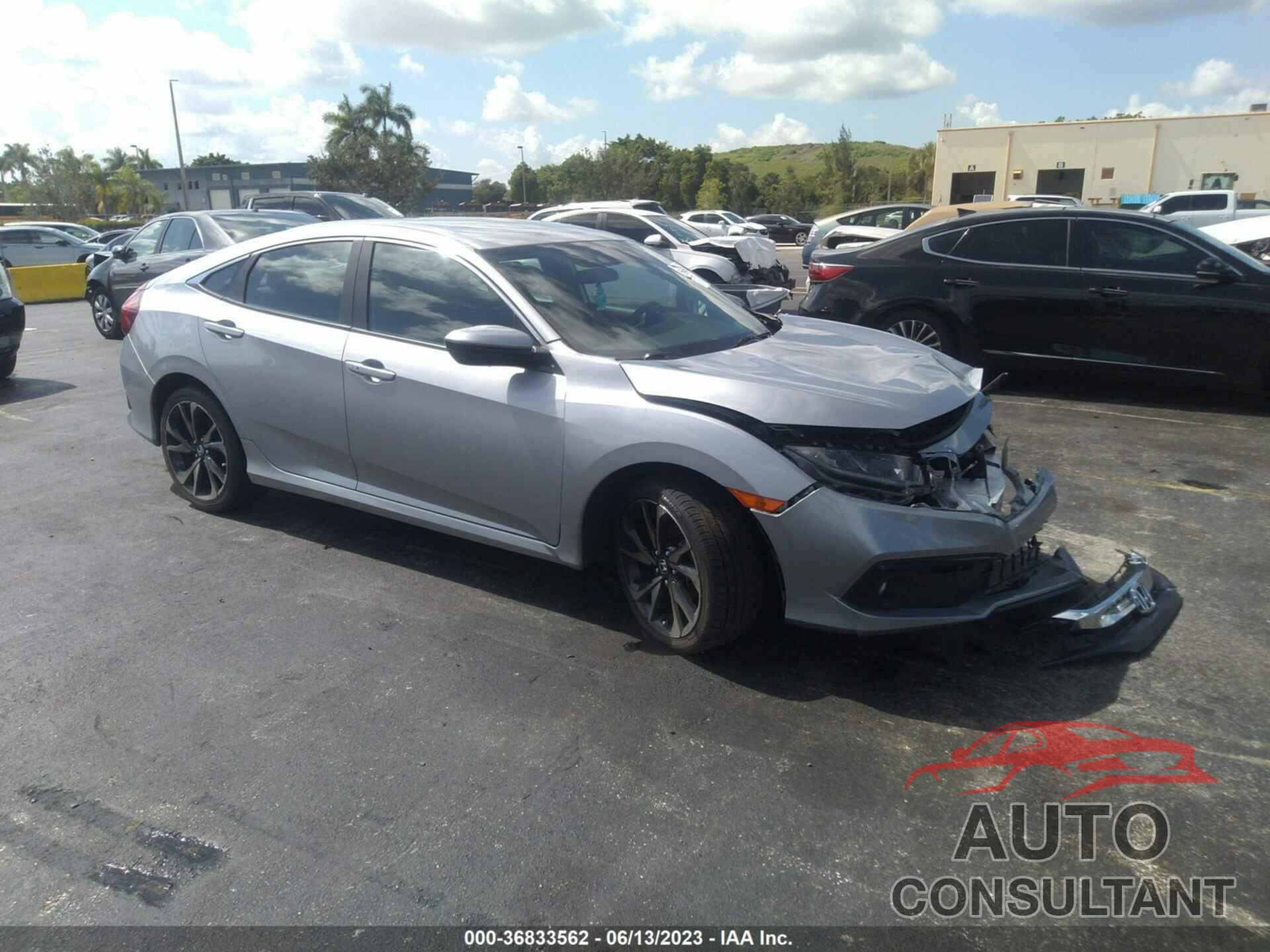 HONDA CIVIC 2021 - 19XFC2F83ME202399