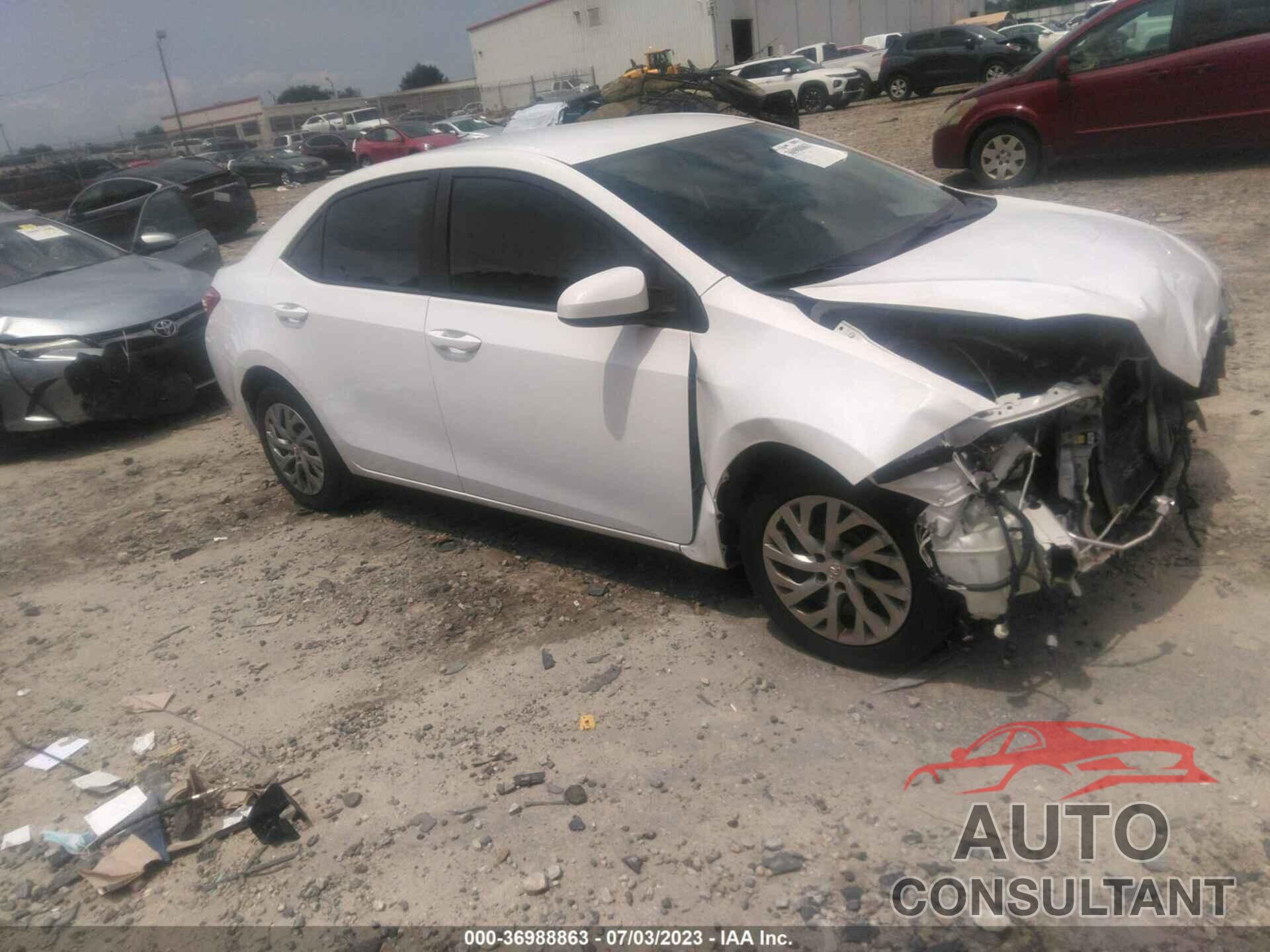 TOYOTA COROLLA 2019 - 2T1BURHE4KC176351
