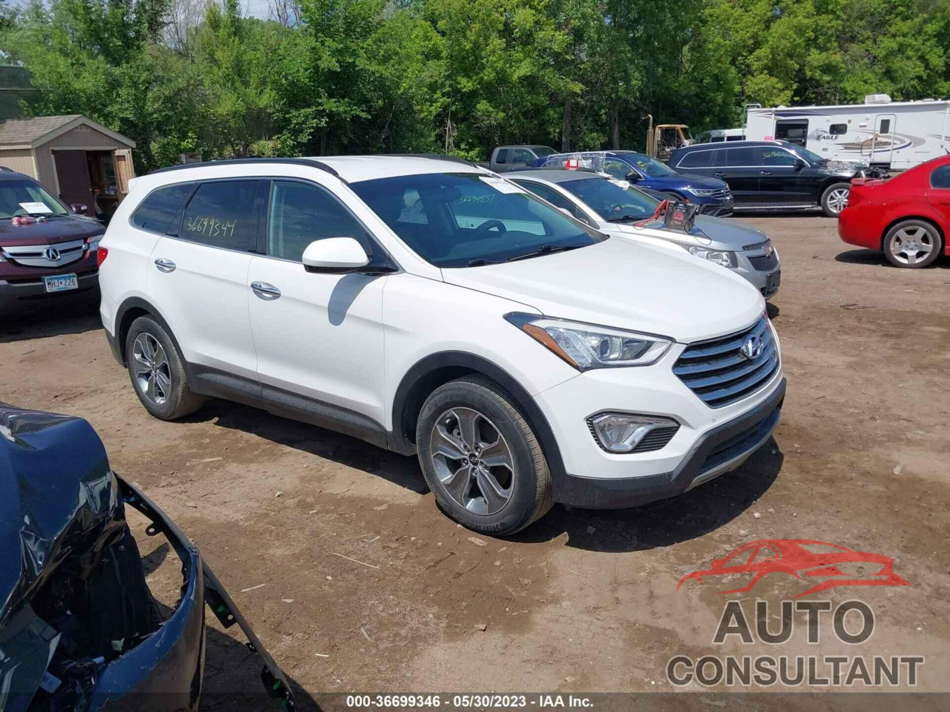 HYUNDAI SANTA FE 2016 - KM8SM4HF5GU146163