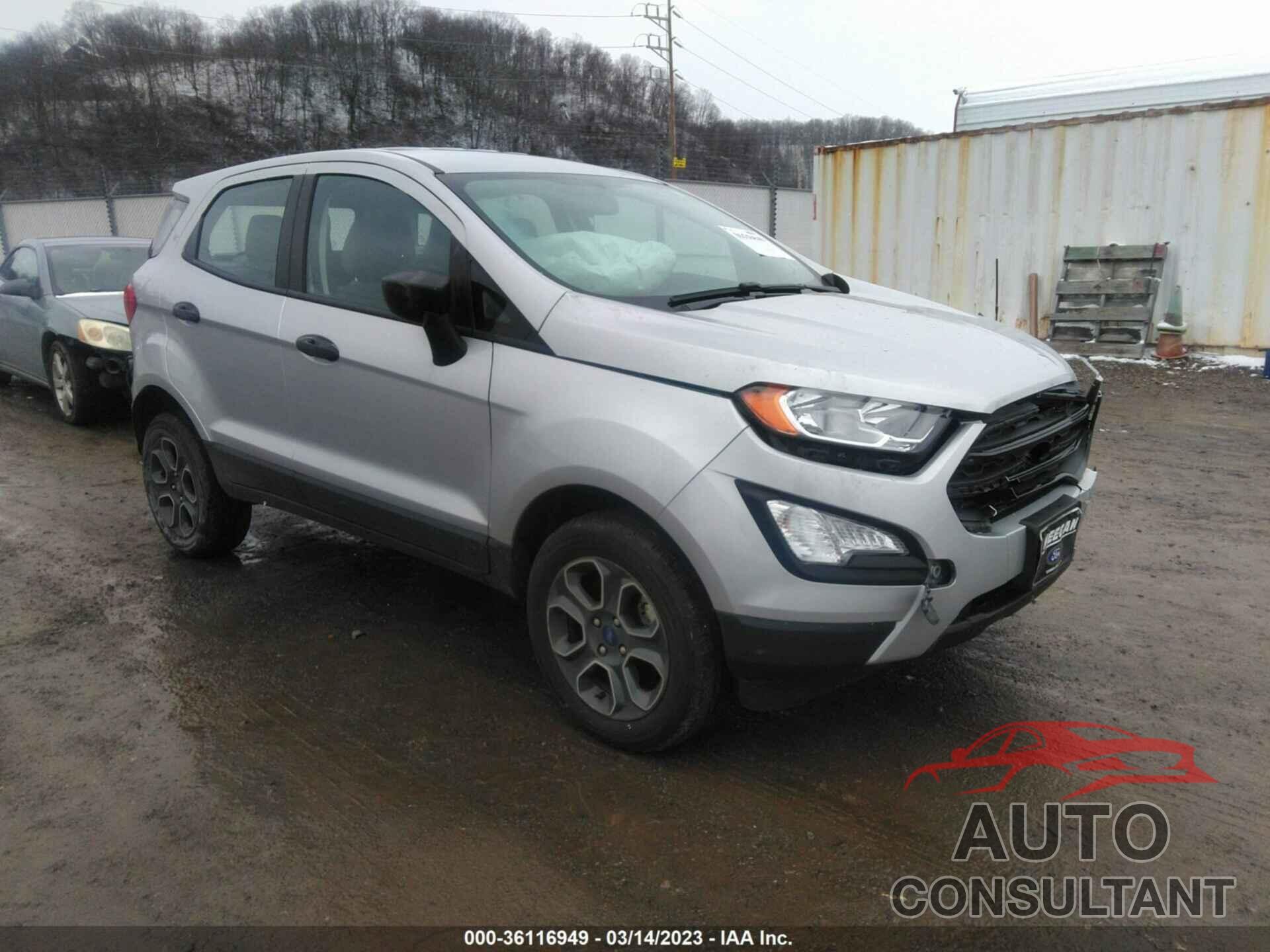 FORD ECOSPORT 2021 - MAJ6S3FL9MC445936