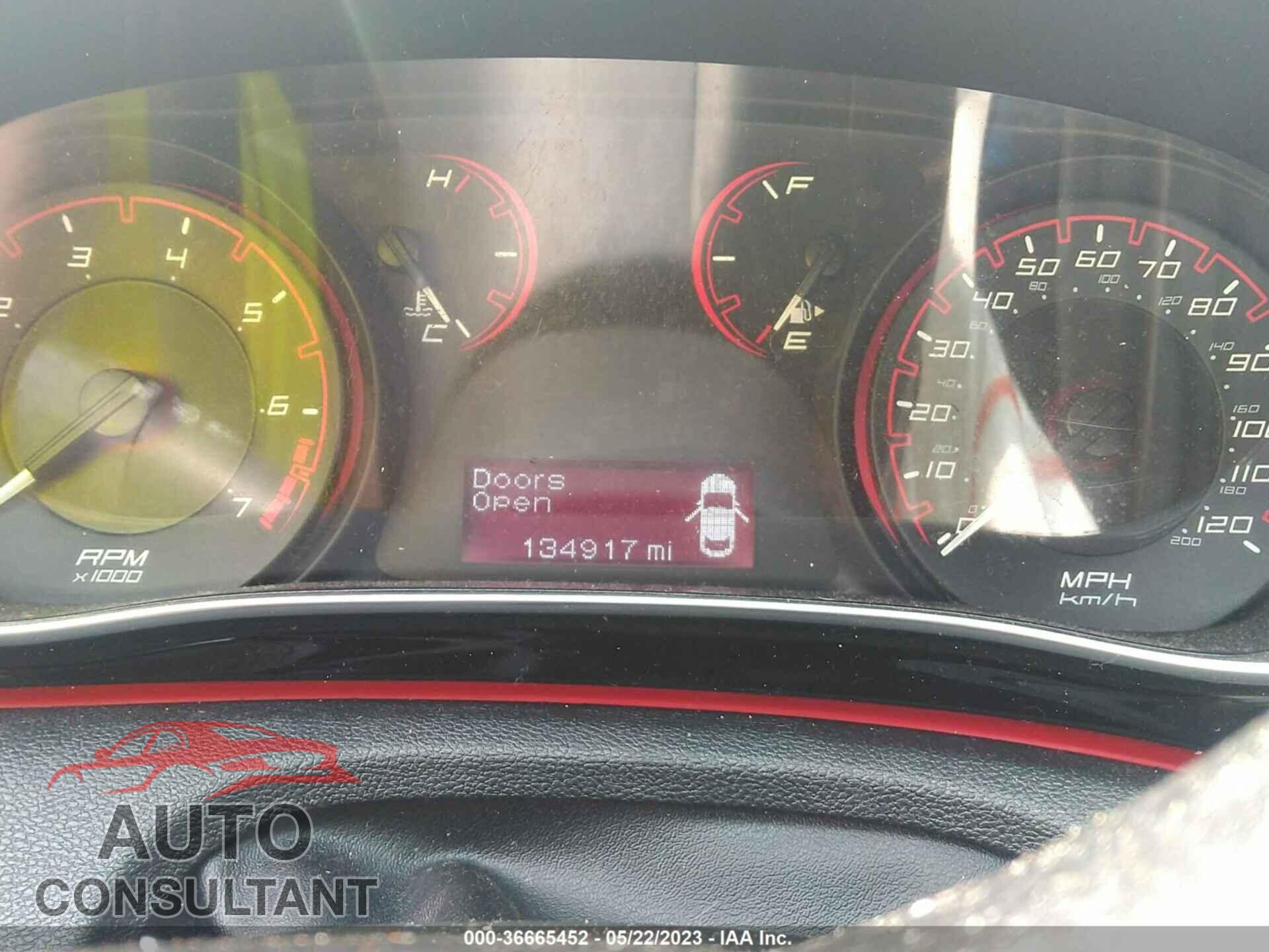 DODGE DART 2015 - 1C3CDFBB8FD345401
