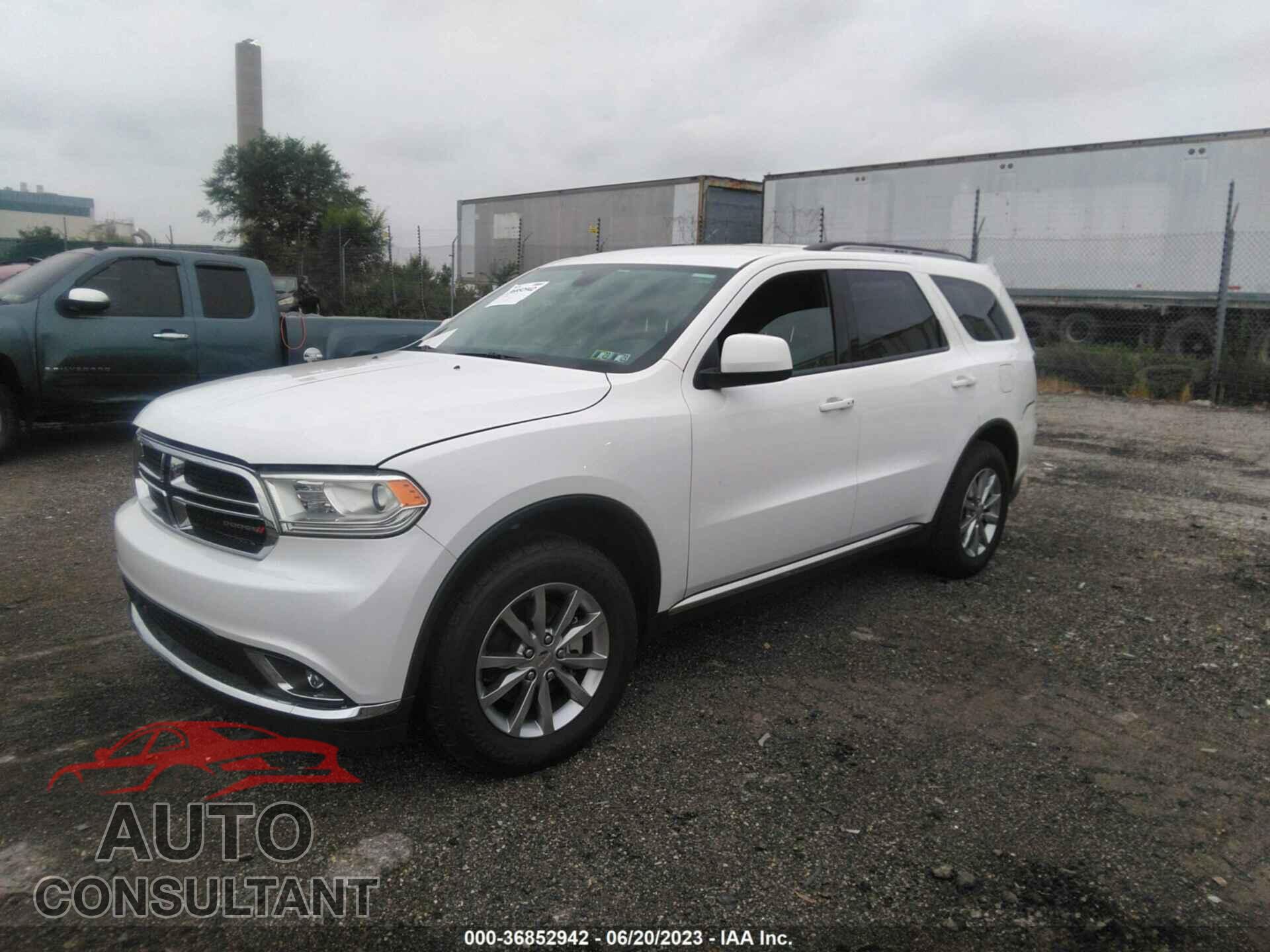 DODGE DURANGO 2017 - 1C4RDJAG3HC860711